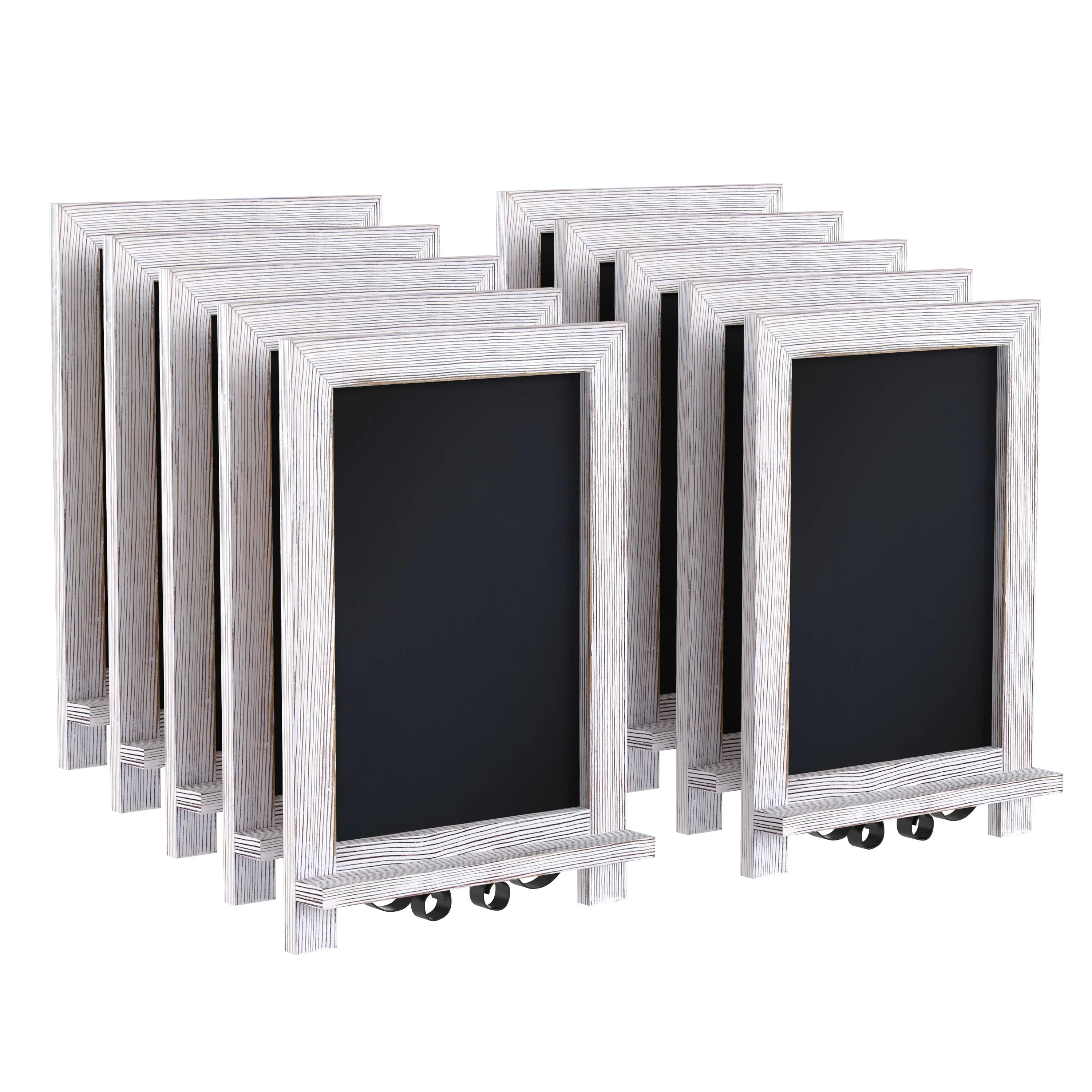 Canterbury Tabletop Magnetic Chalkboards Sign with Metal Scrolled Legs, Hanging Wall Chalkboards, Countertop Memo Board - Image 132