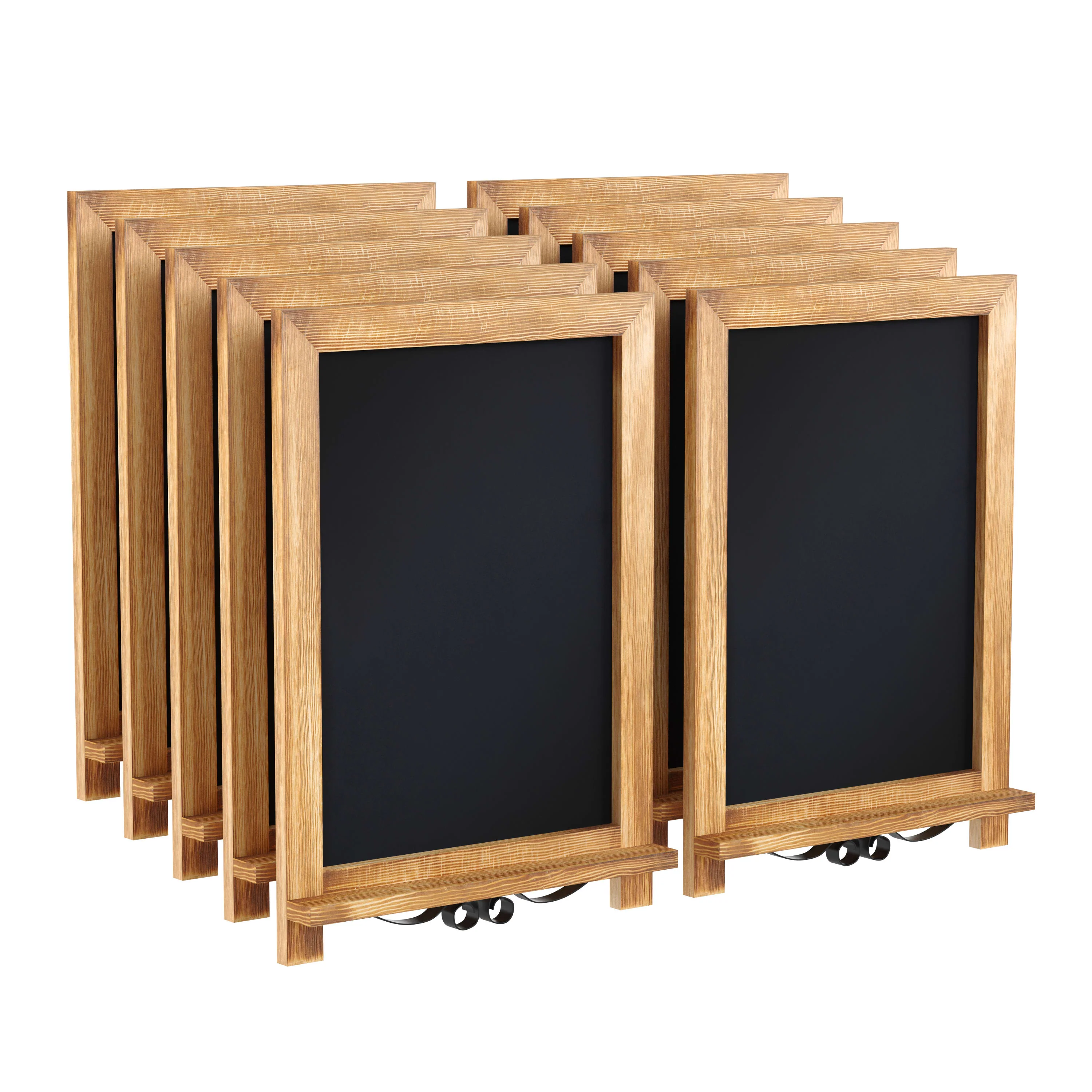 Canterbury Tabletop Magnetic Chalkboards Sign with Metal Scrolled Legs, Hanging Wall Chalkboards, Countertop Memo Board - Image 133