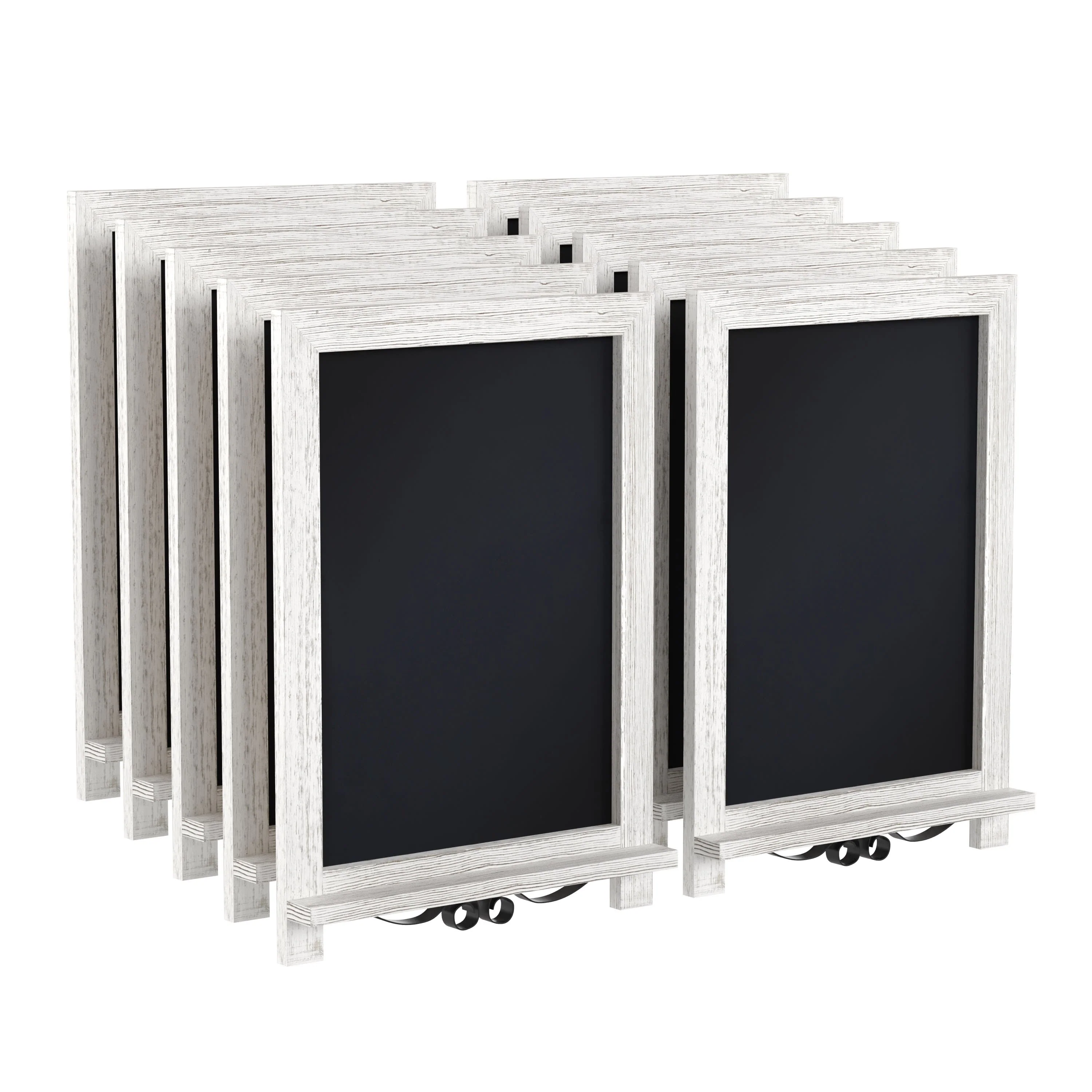Canterbury Tabletop Magnetic Chalkboards Sign with Metal Scrolled Legs, Hanging Wall Chalkboards, Countertop Memo Board - Image 135