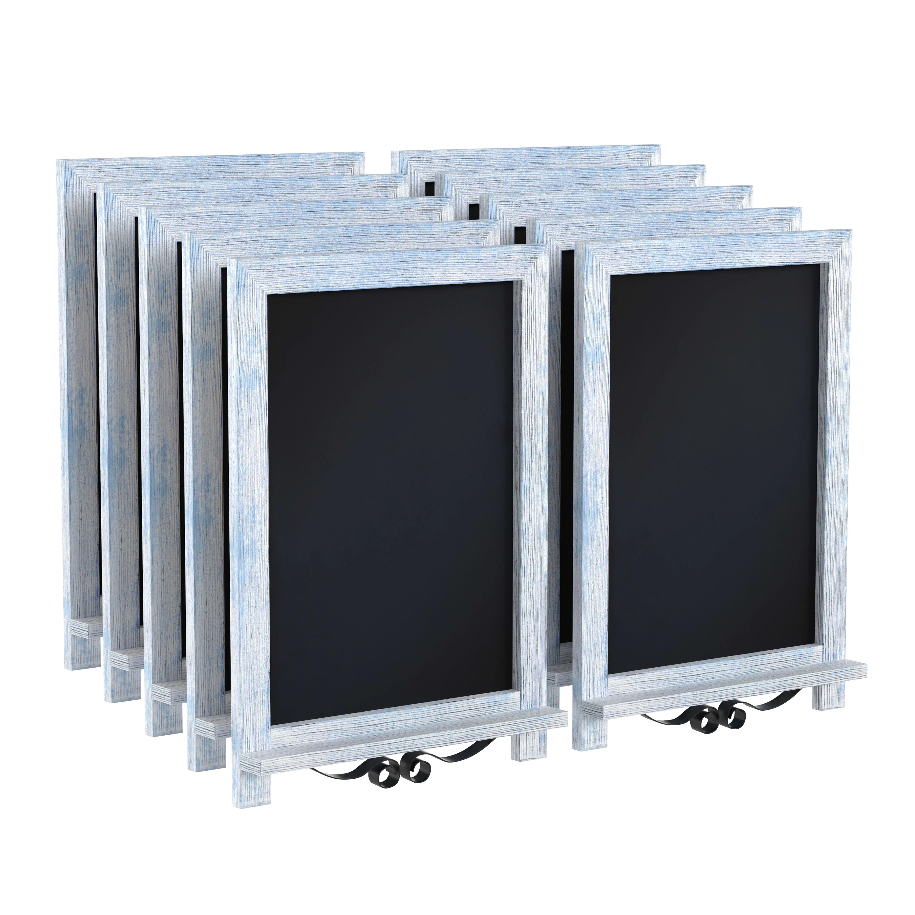 Canterbury Tabletop Magnetic Chalkboards Sign with Metal Scrolled Legs, Hanging Wall Chalkboards, Countertop Memo Board - Image 137