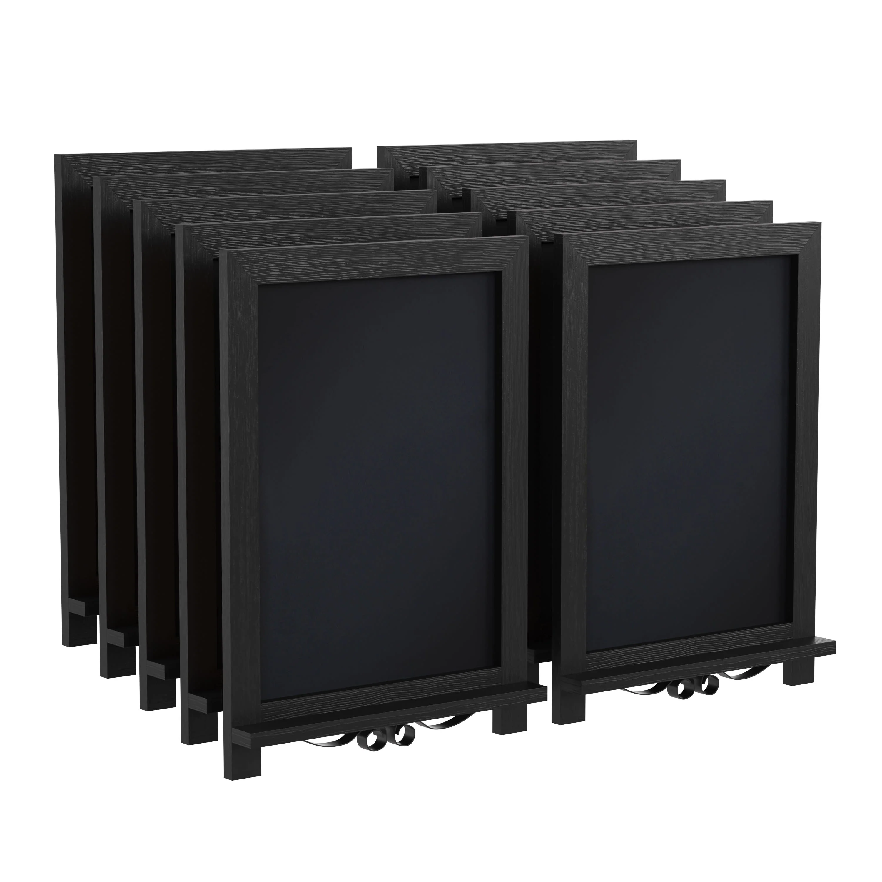 Canterbury Tabletop Magnetic Chalkboards Sign with Metal Scrolled Legs, Hanging Wall Chalkboards, Countertop Memo Board - Image 138