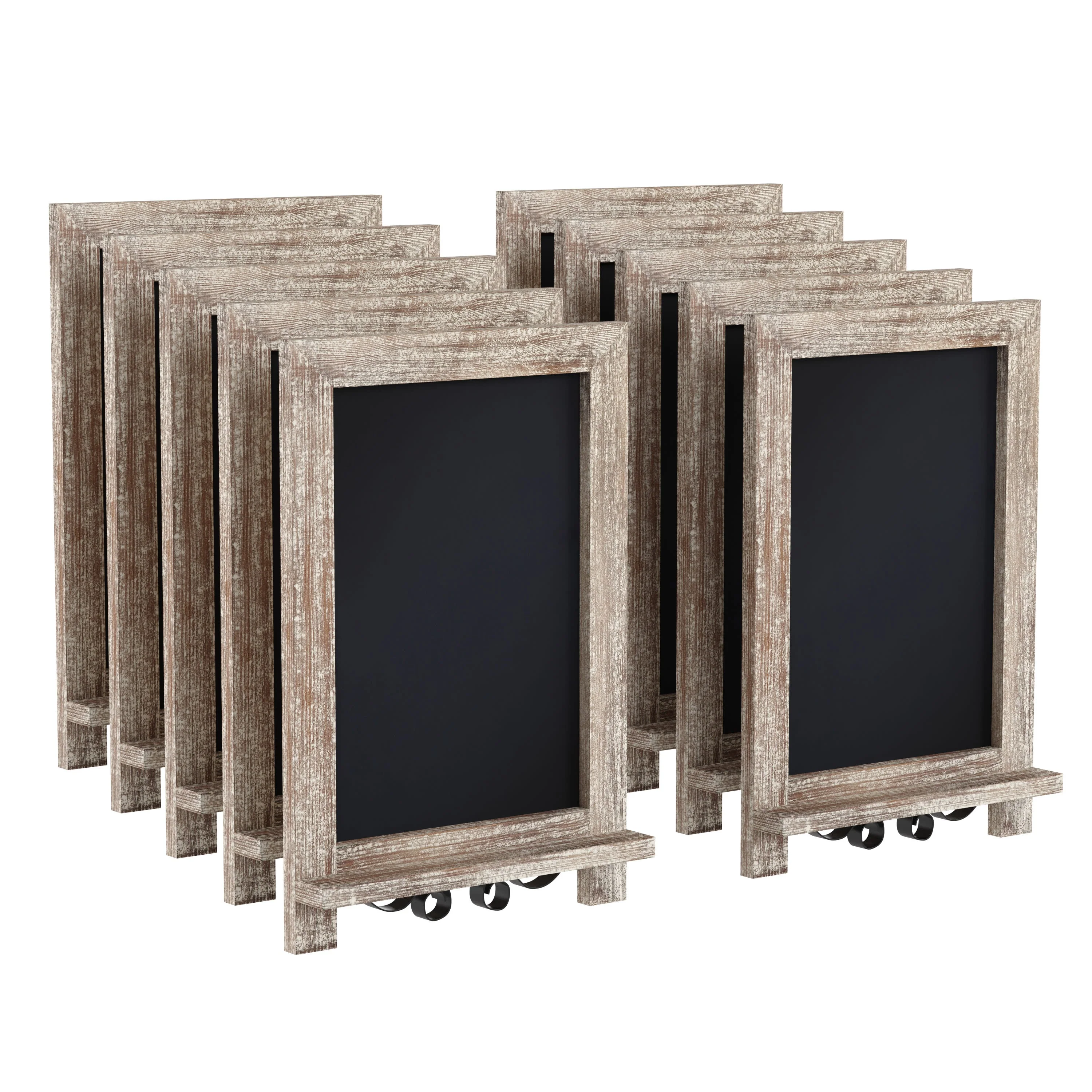 Canterbury Tabletop Magnetic Chalkboards Sign with Metal Scrolled Legs, Hanging Wall Chalkboards, Countertop Memo Board - Image 66