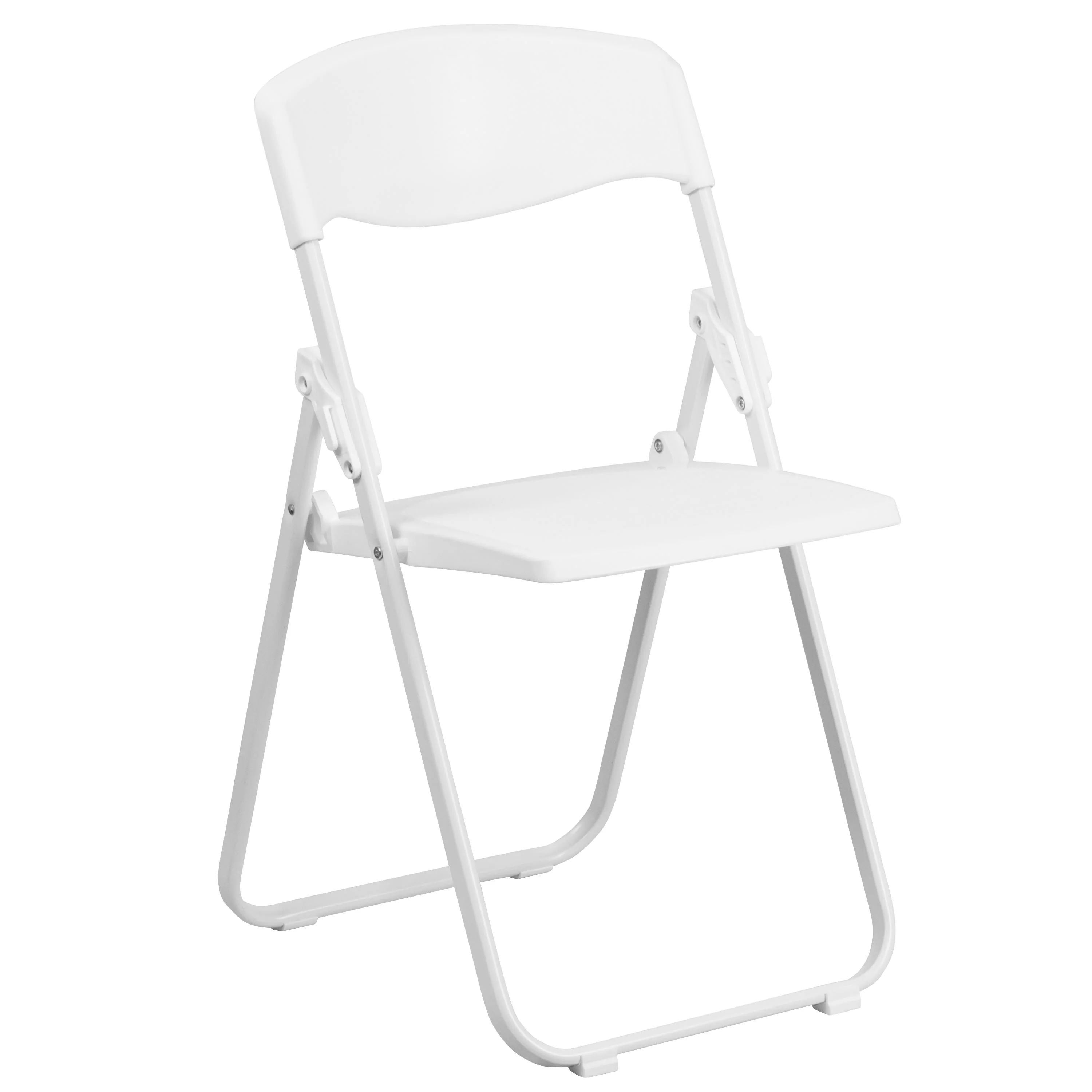 HERCULES Series 500 lb. Capacity Heavy Duty Plastic Folding Chair with Built-in Ganging Brackets - Image 13