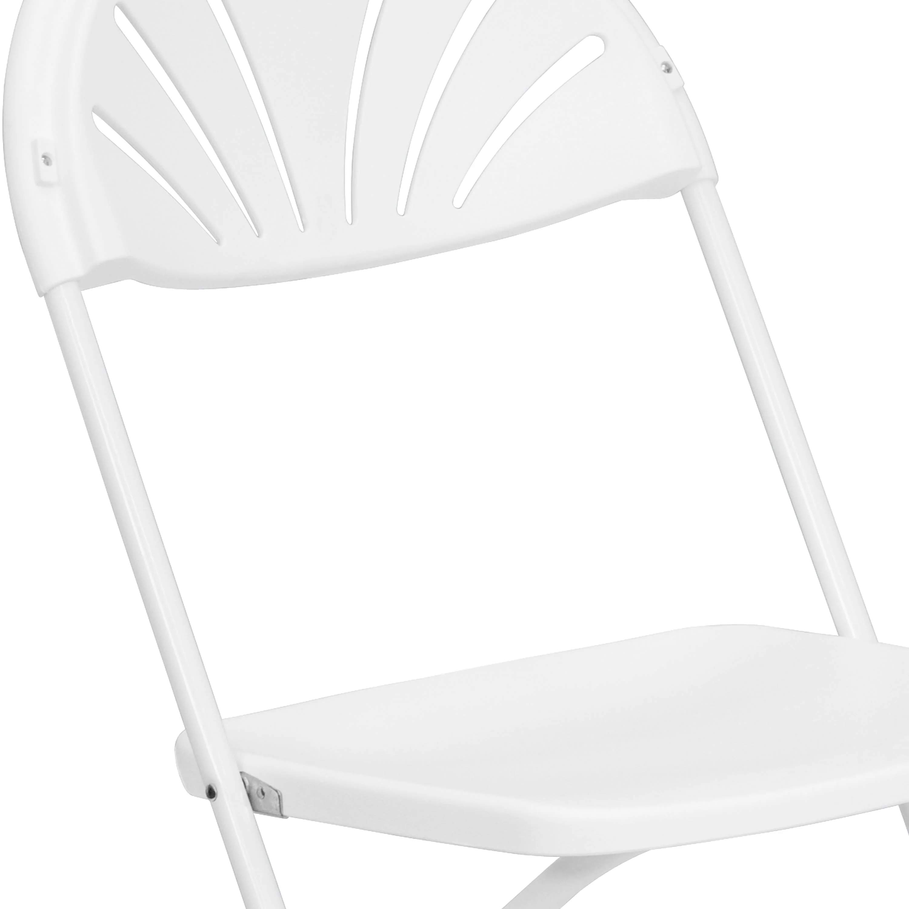 HERCULES Series 650 lb. Capacity Plastic Fan Back Folding Chair - Image 104
