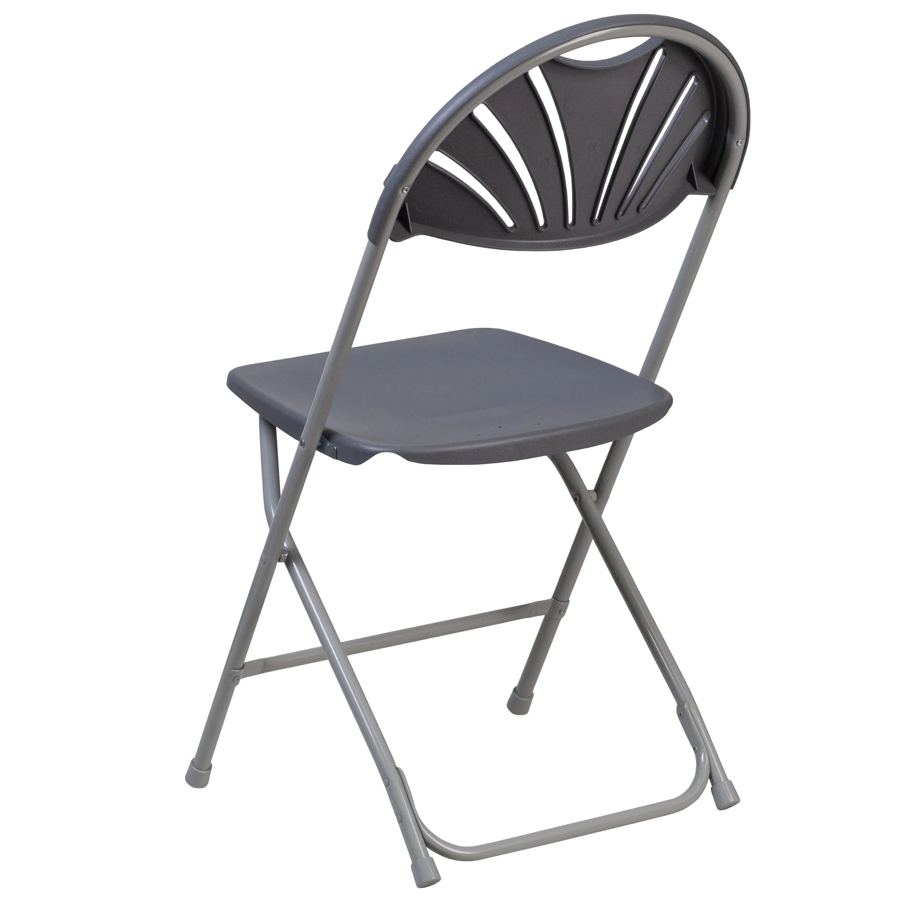 HERCULES Series 650 lb. Capacity Plastic Fan Back Folding Chair - Image 112