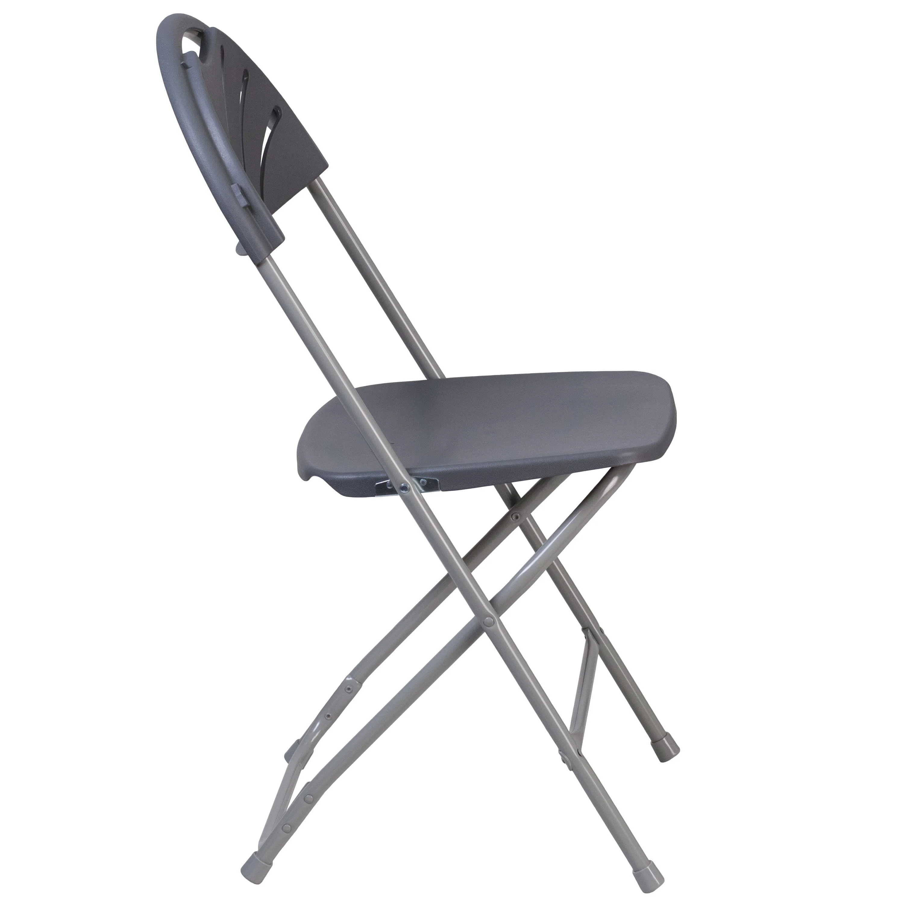 HERCULES Series 650 lb. Capacity Plastic Fan Back Folding Chair - Image 114
