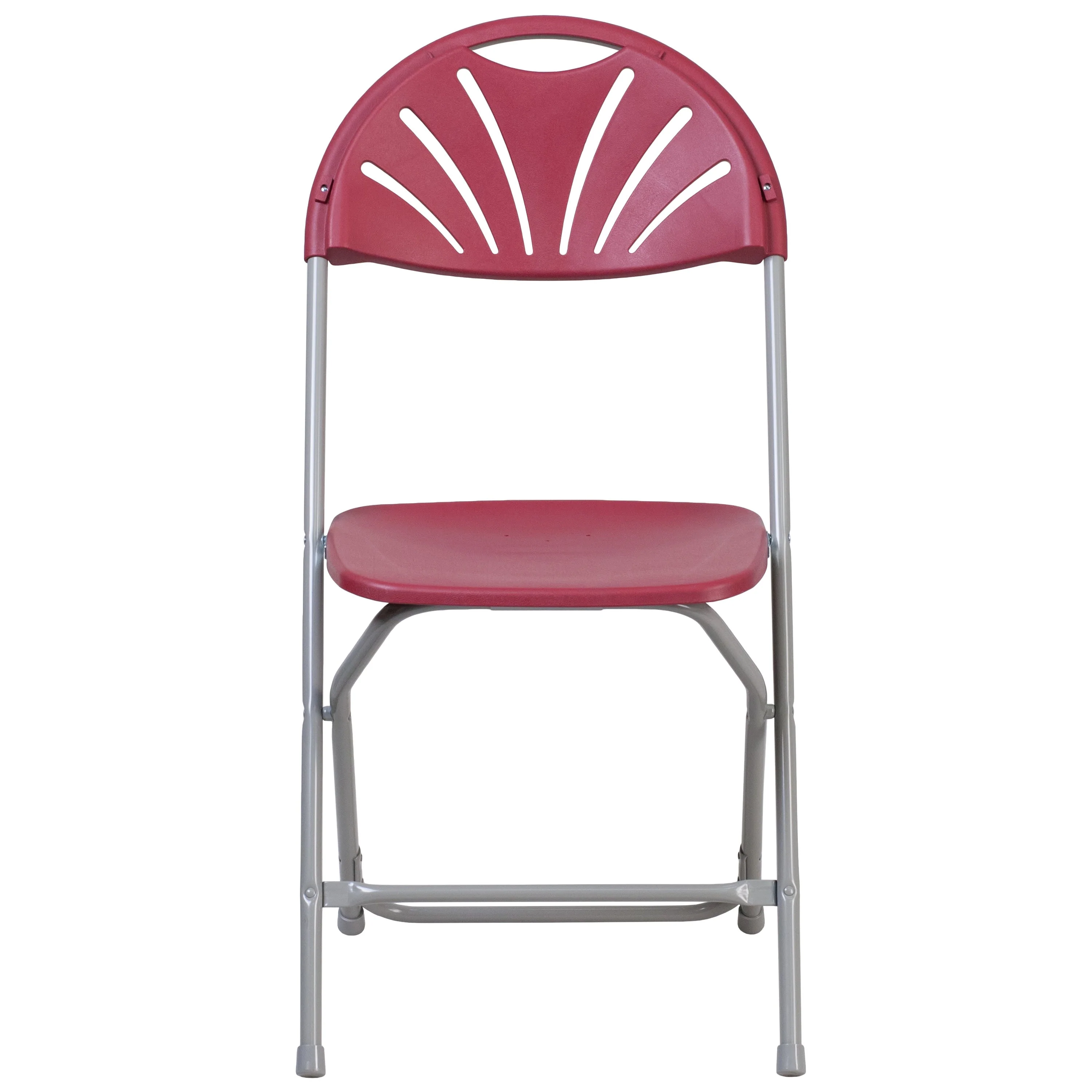 HERCULES Series 650 lb. Capacity Plastic Fan Back Folding Chair - Image 127