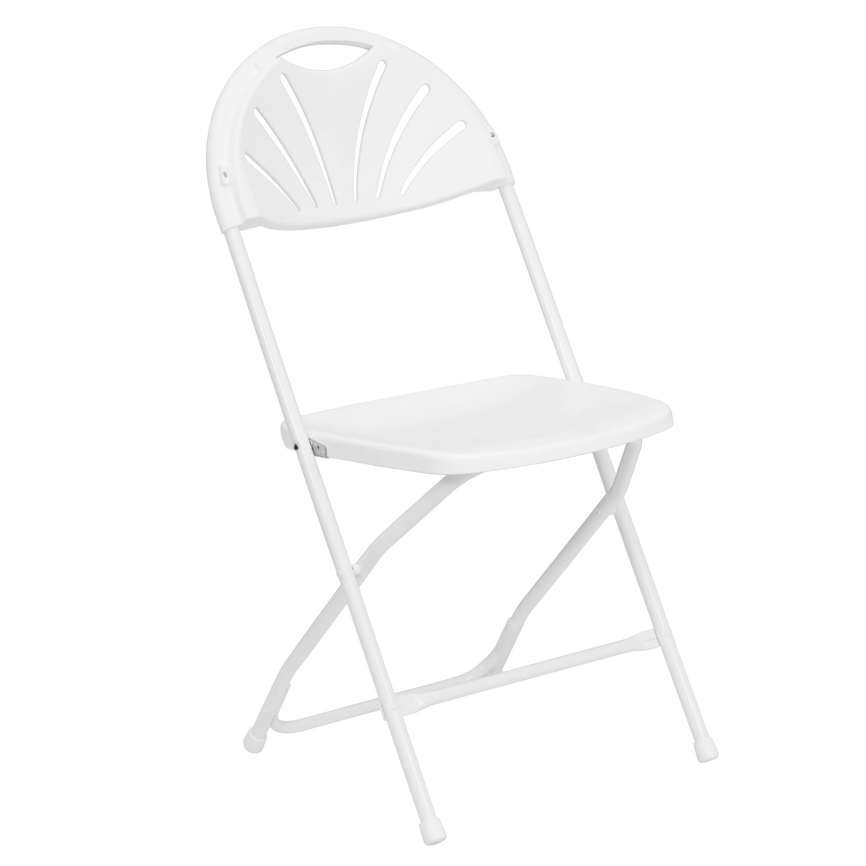 HERCULES Series 650 lb. Capacity Plastic Fan Back Folding Chair - Image 133