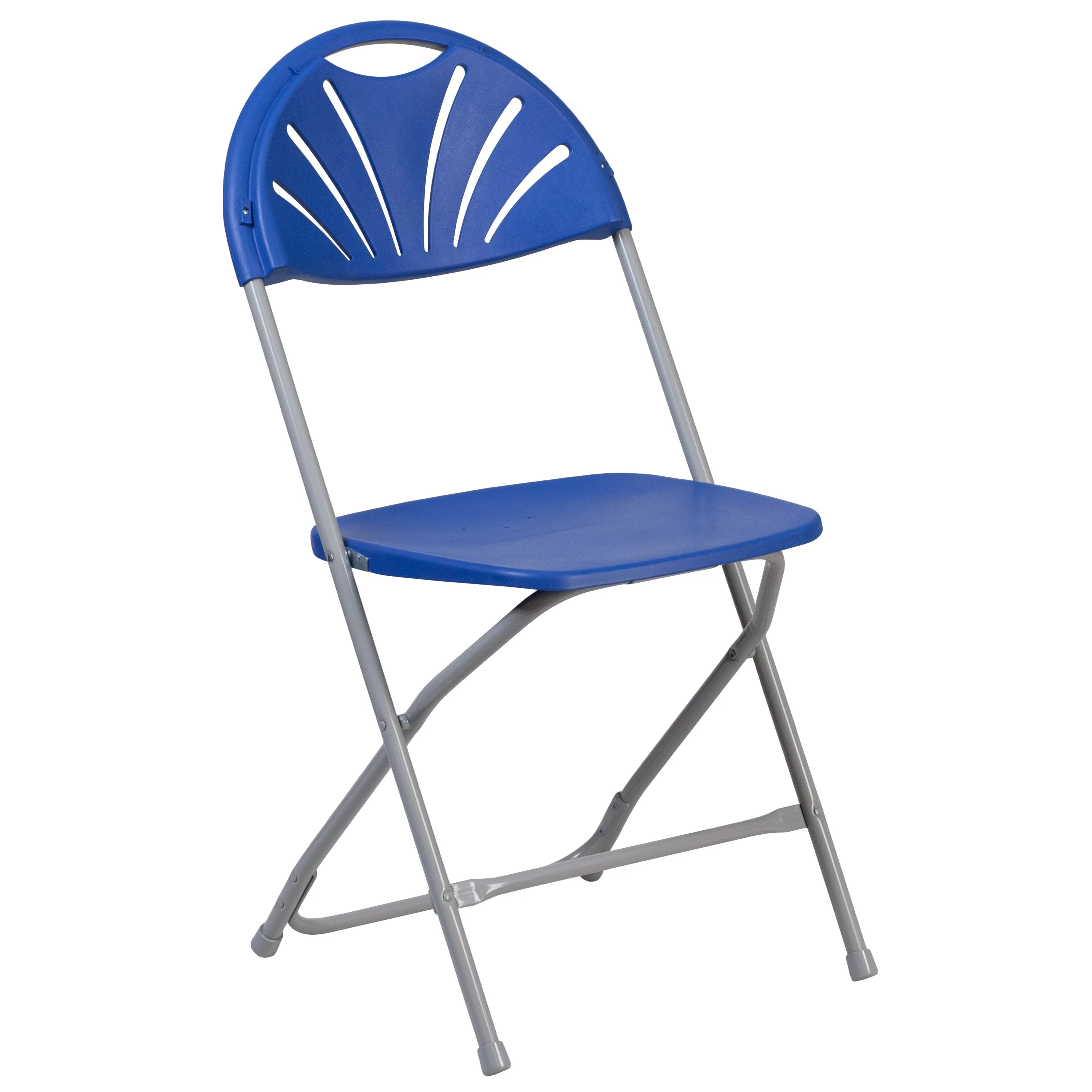 HERCULES Series 650 lb. Capacity Plastic Fan Back Folding Chair - Image 134