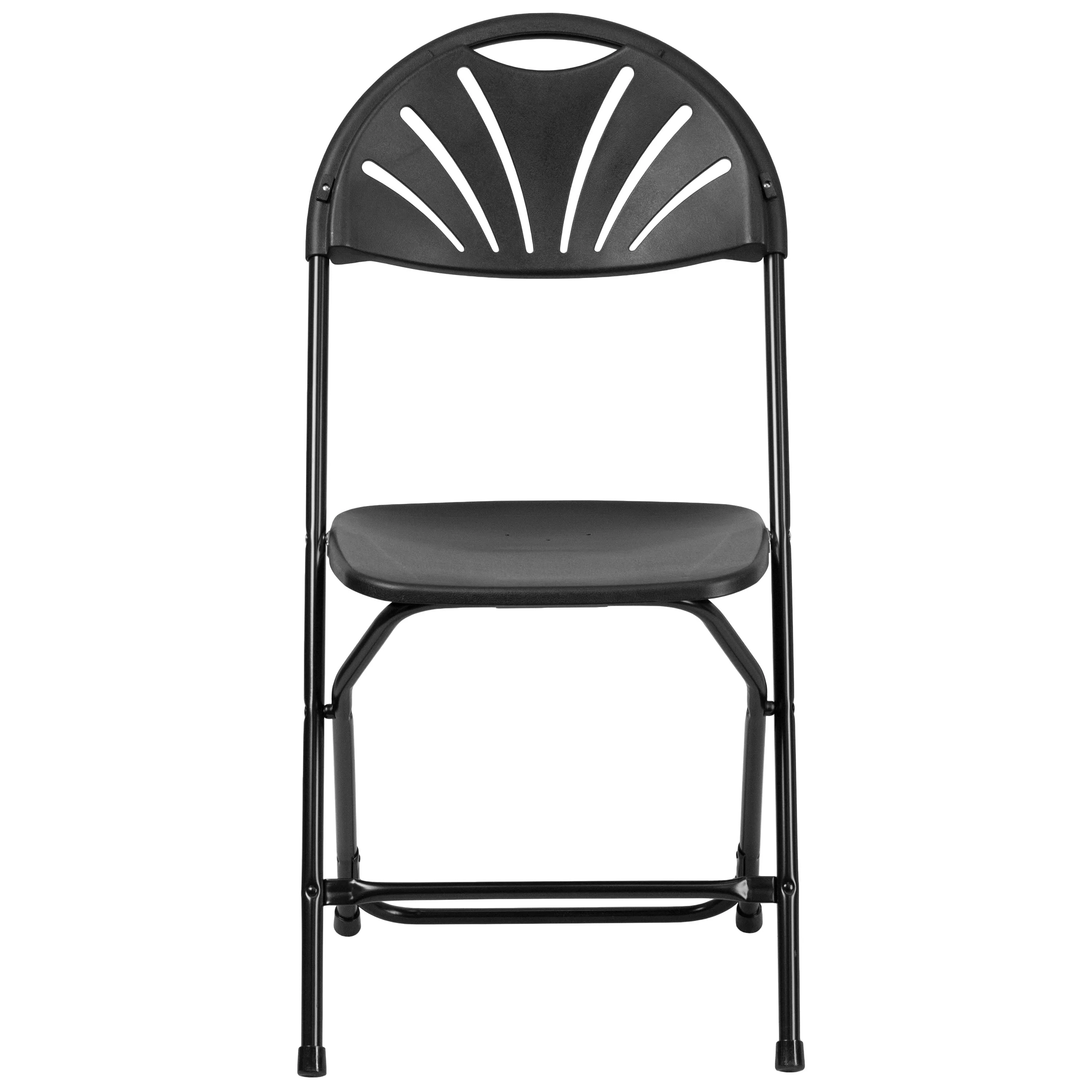 HERCULES Series 650 lb. Capacity Plastic Fan Back Folding Chair - Image 22