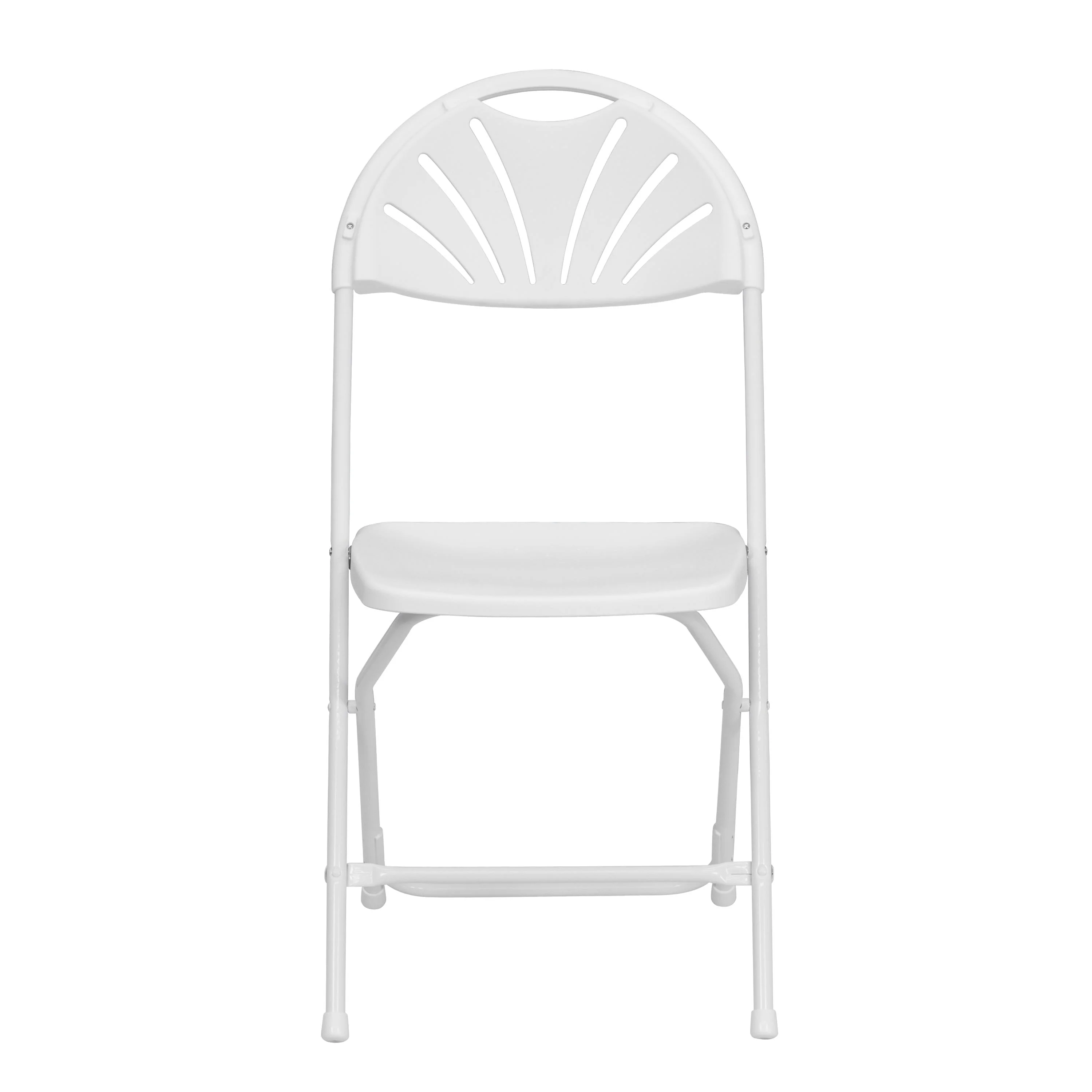 HERCULES Series 650 lb. Capacity Plastic Fan Back Folding Chair - Image 50