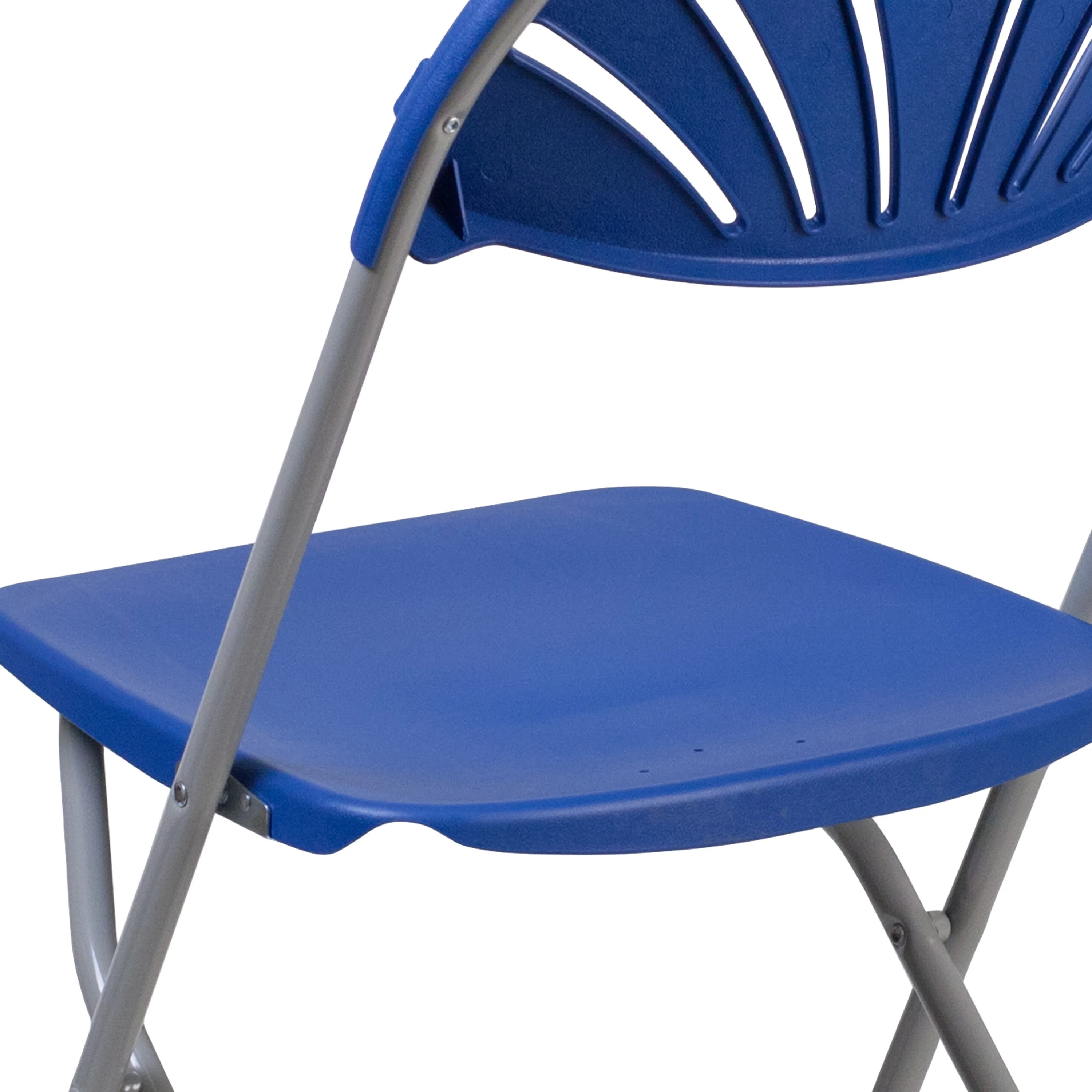 HERCULES Series 650 lb. Capacity Plastic Fan Back Folding Chair - Image 60