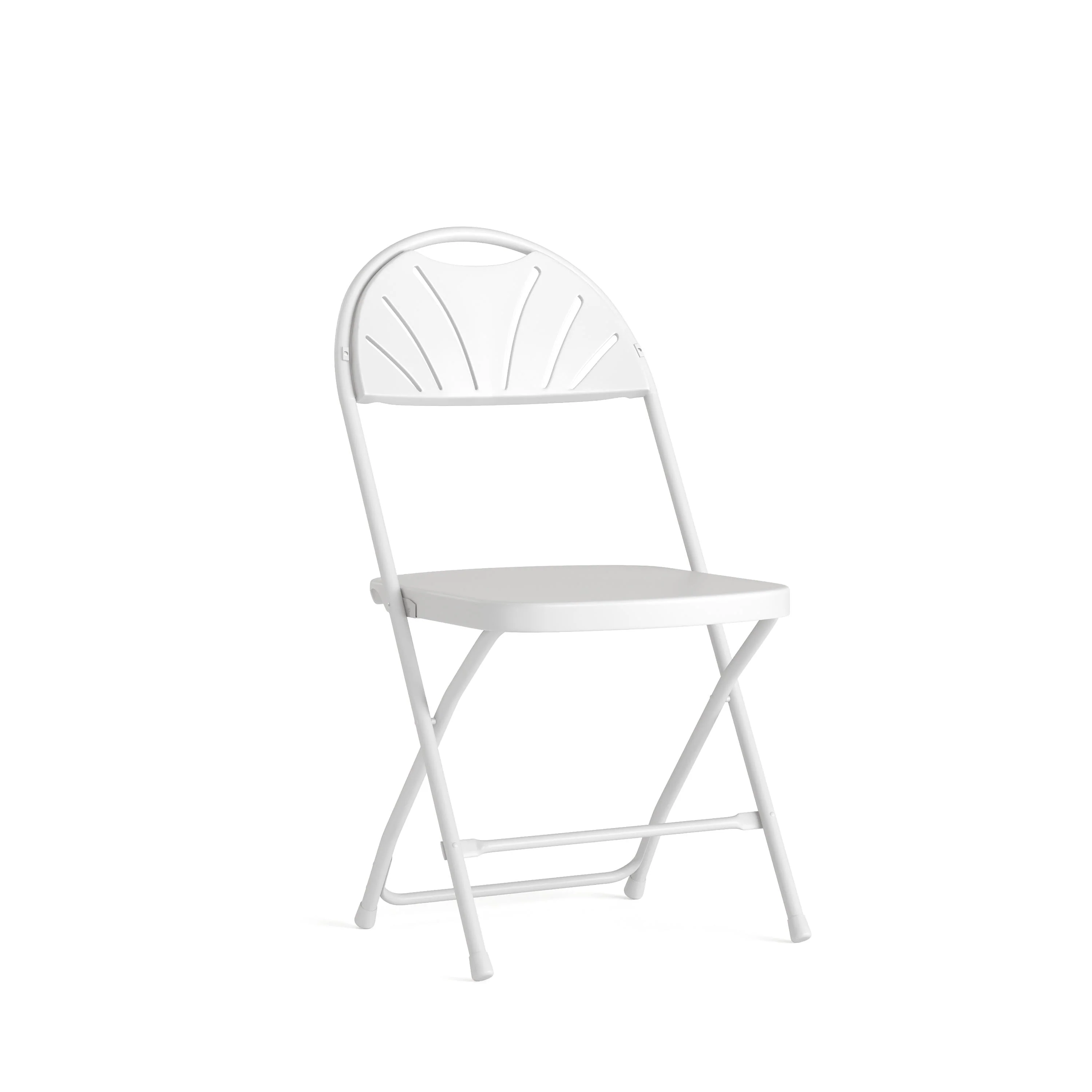 HERCULES Series 650 lb. Capacity Plastic Fan Back Folding Chair - Image 68