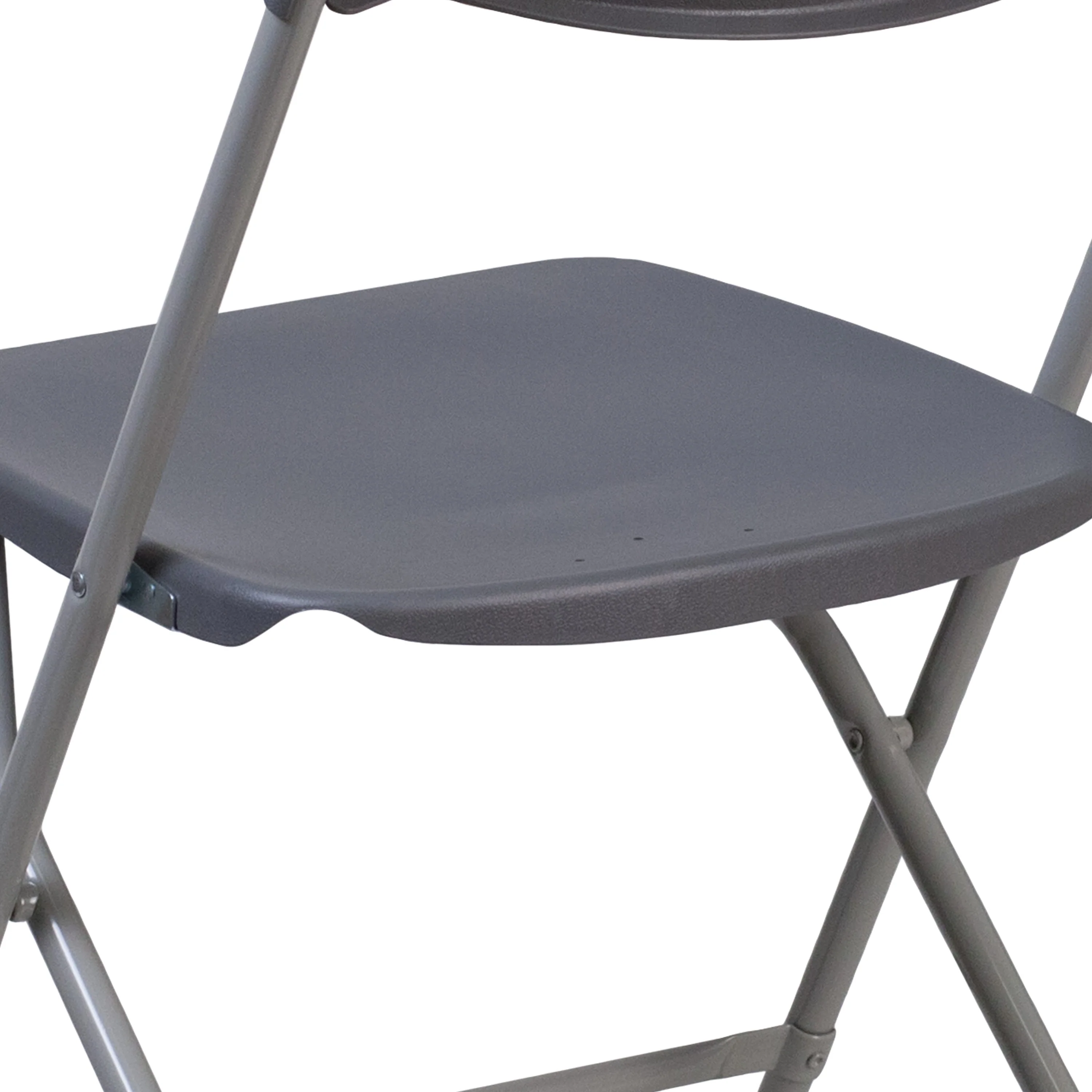 HERCULES Series 650 lb. Capacity Plastic Fan Back Folding Chair - Image 8