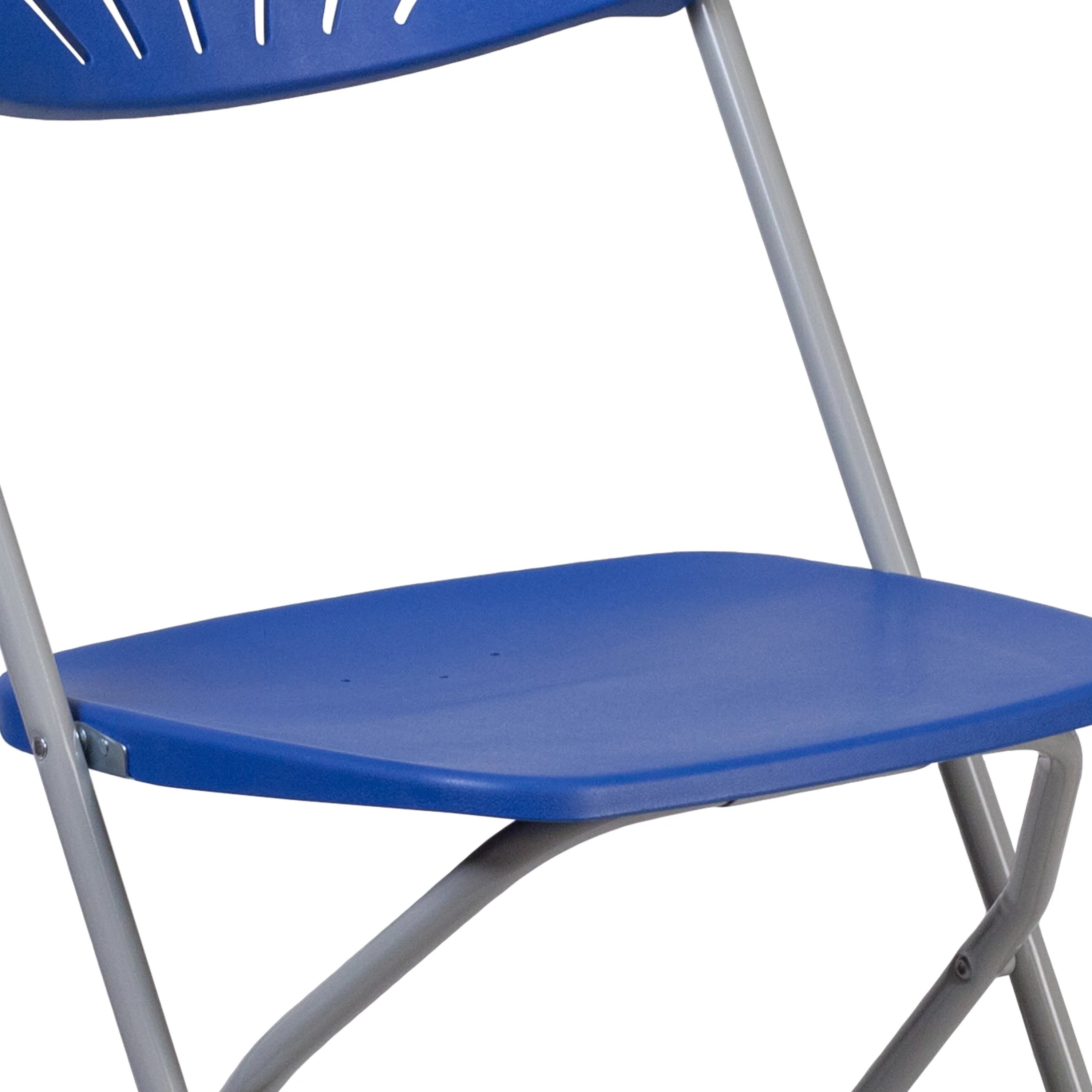 HERCULES Series 650 lb. Capacity Plastic Fan Back Folding Chair - Image 92