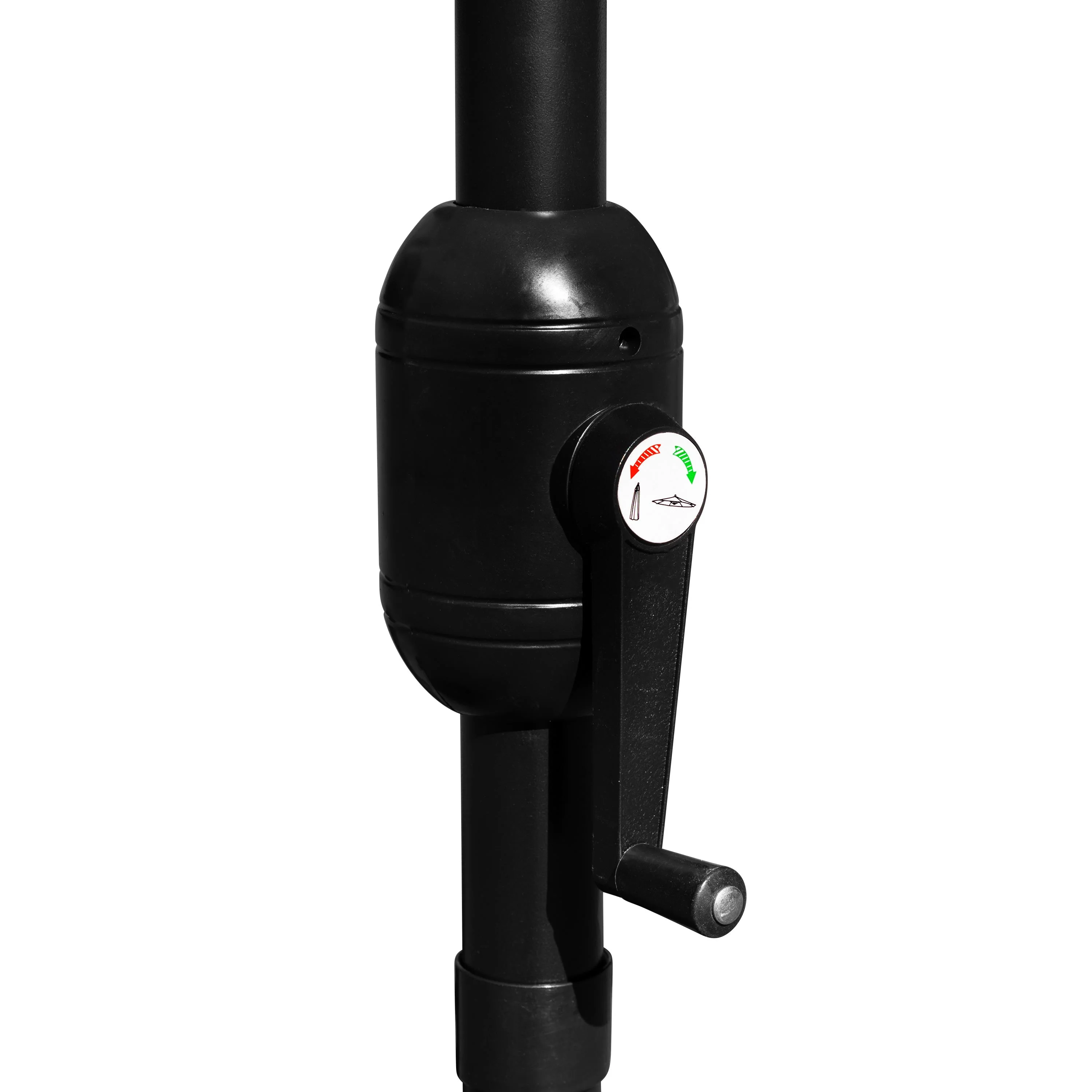 Kona 9 FT Round Umbrella with 1.5" Diameter Aluminum Pole with Crank and Tilt Function - Image 58