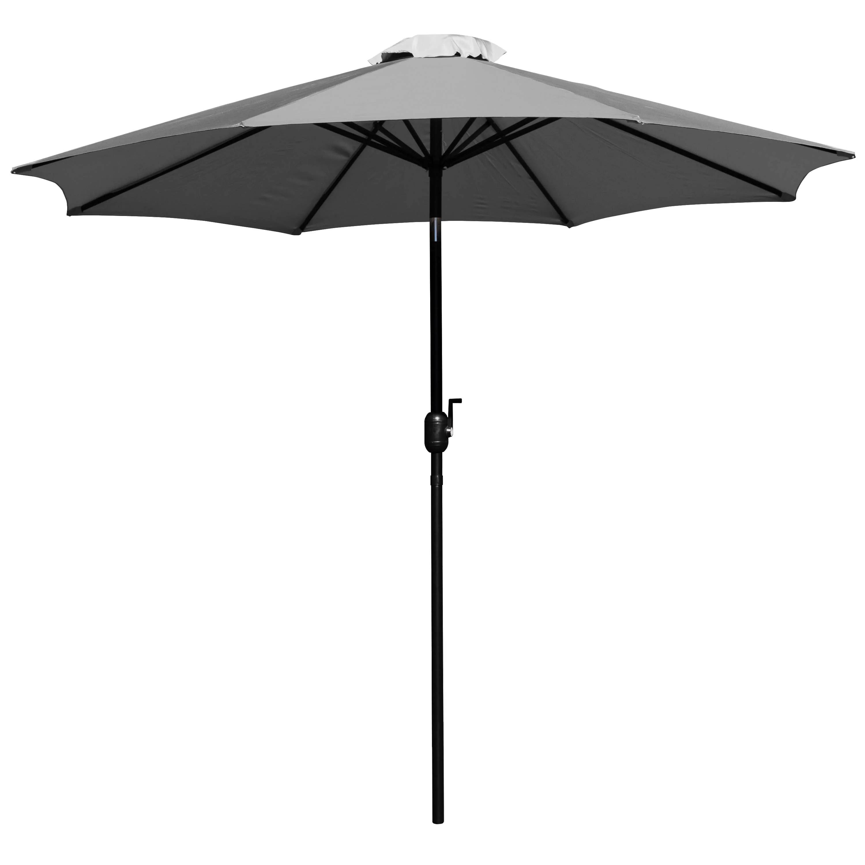 Kona 9 FT Round Umbrella with 1.5" Diameter Aluminum Pole with Crank and Tilt Function - Image 62