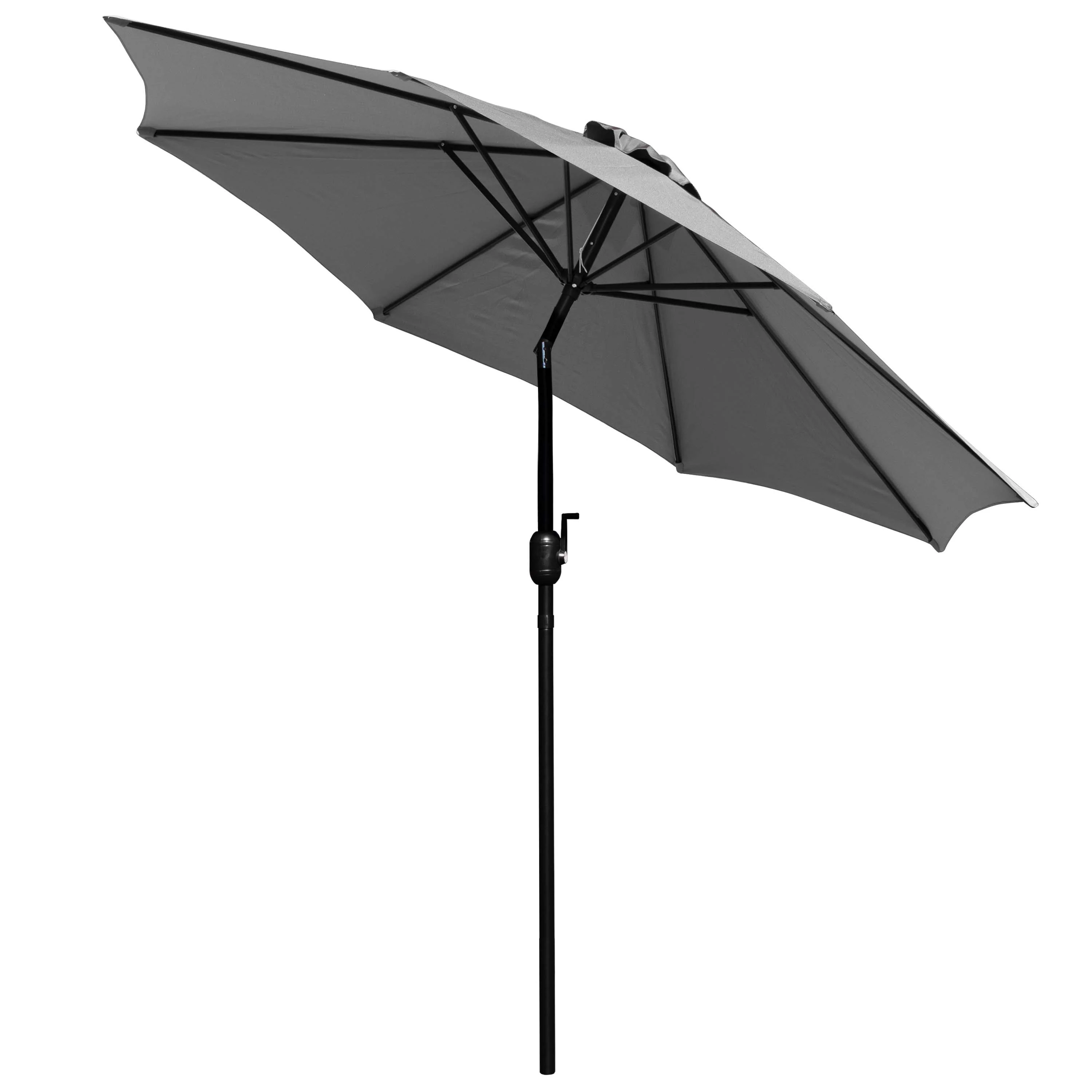 Kona9 FT Round Umbrella with Crank and Tilt Function and Standing Umbrella Base - Image 45