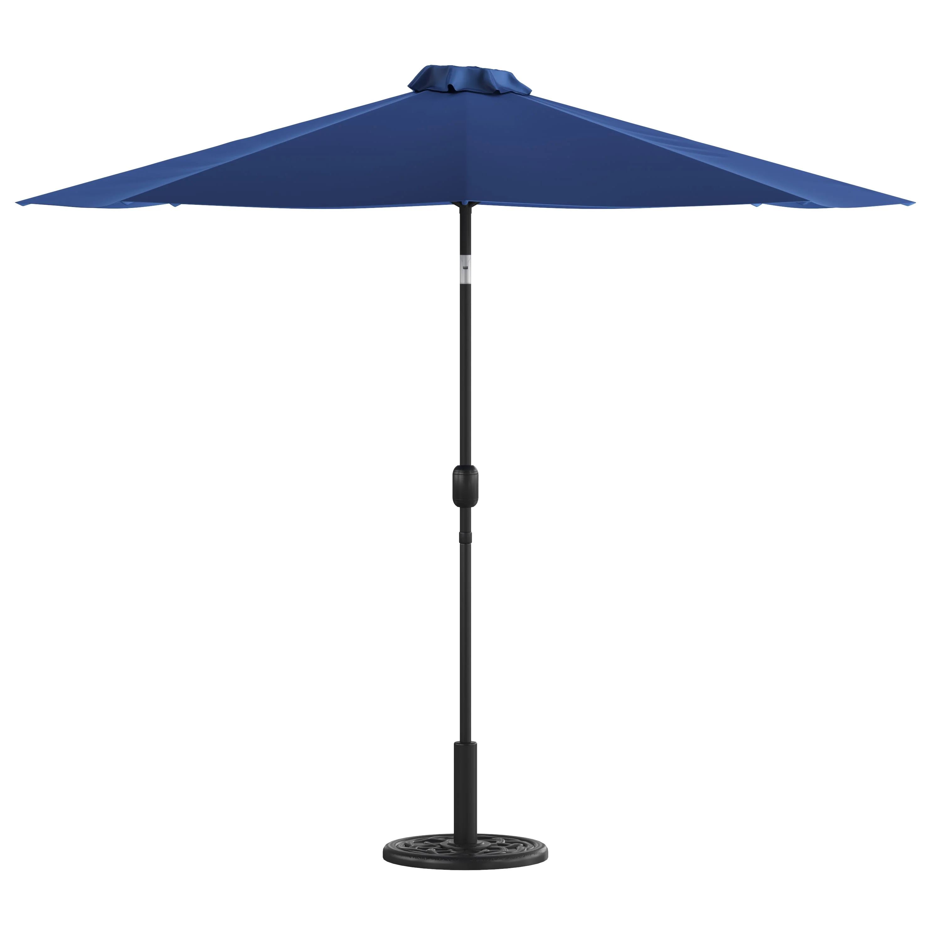 Kona9 FT Round Umbrella with Crank and Tilt Function and Standing Umbrella Base - Image 51
