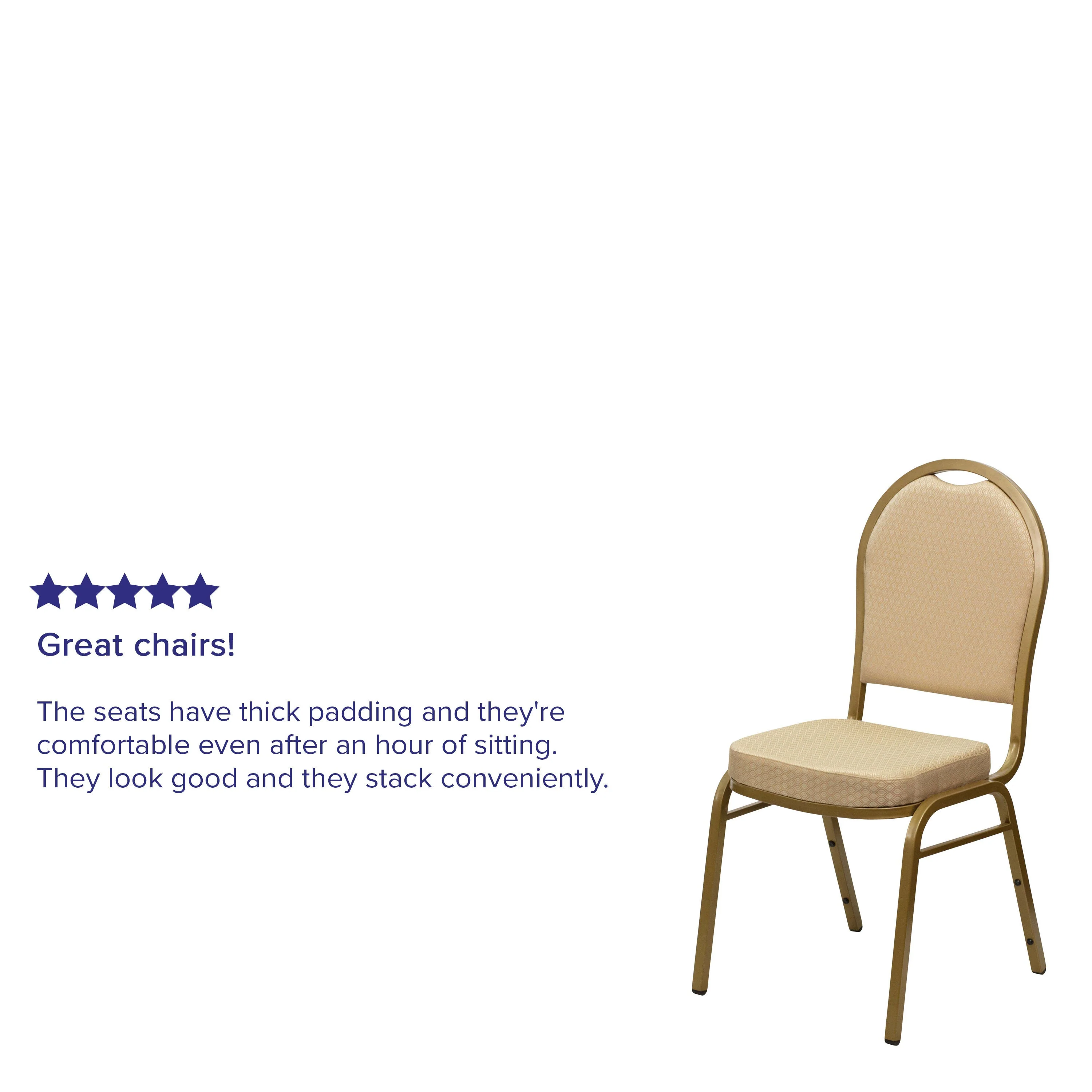 HERCULES Series Dome Back Stacking Banquet Chair - Image 30