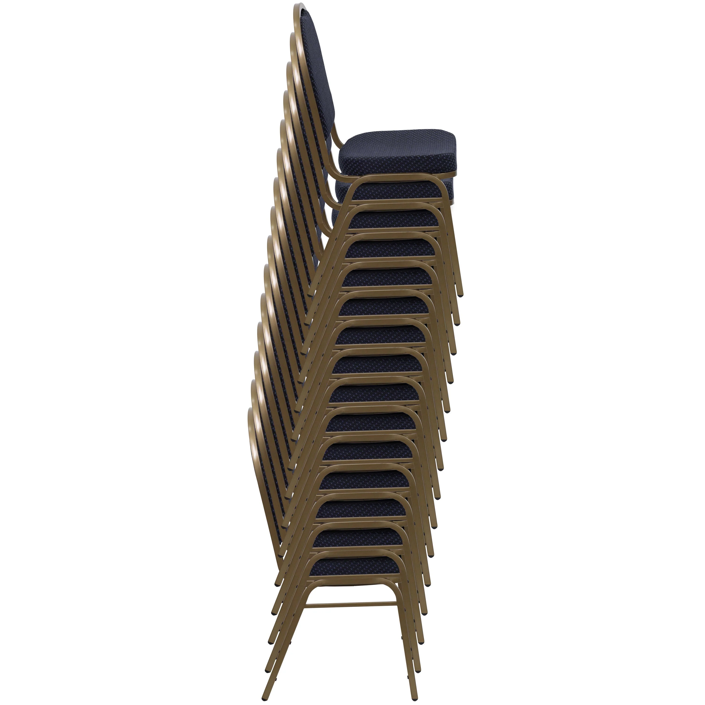 HERCULES Series Dome Back Stacking Banquet Chair - Image 8
