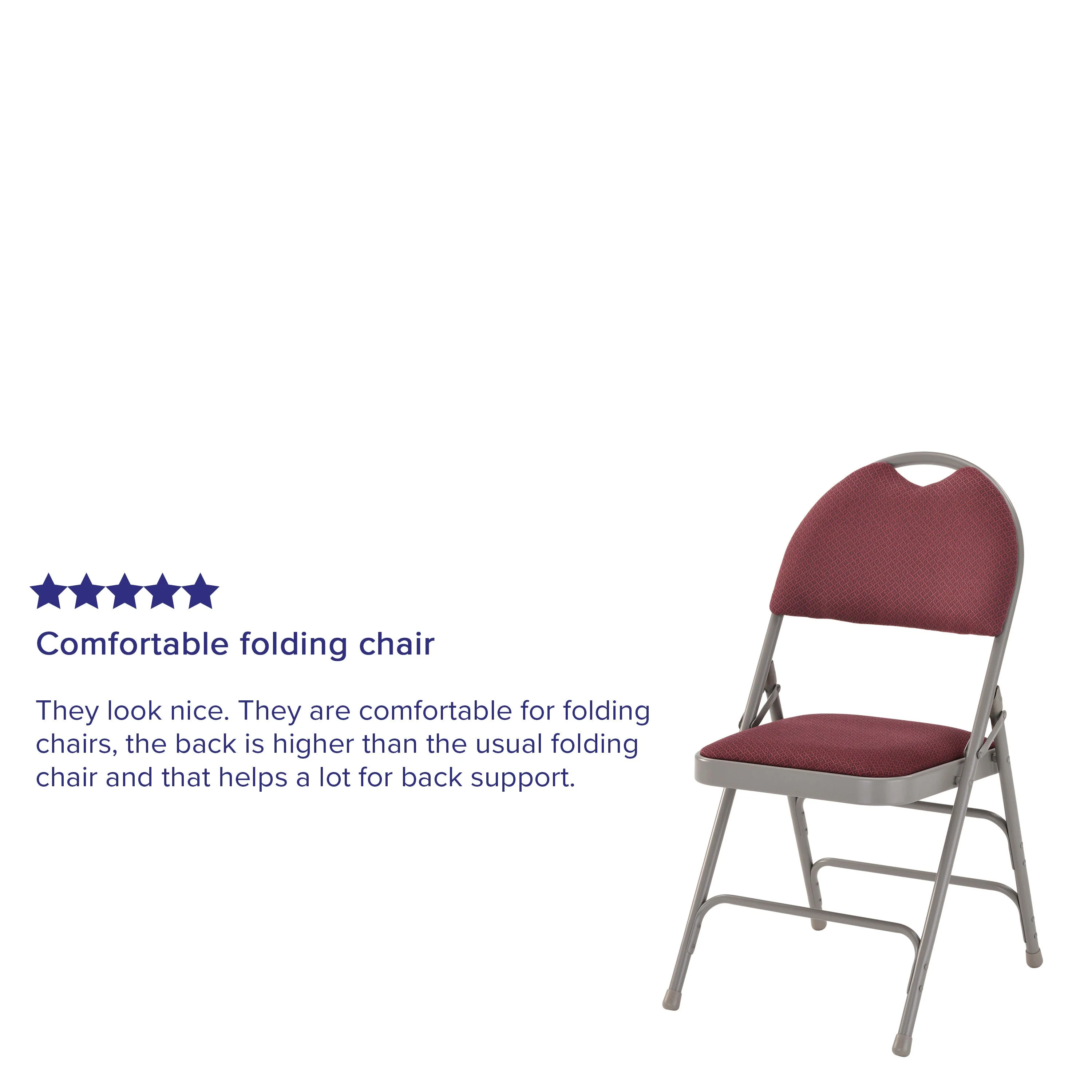 HERCULES Series Extra Large Ultra-Premium Triple Braced Metal Folding Chair with Easy-Carry Handle - Image 36