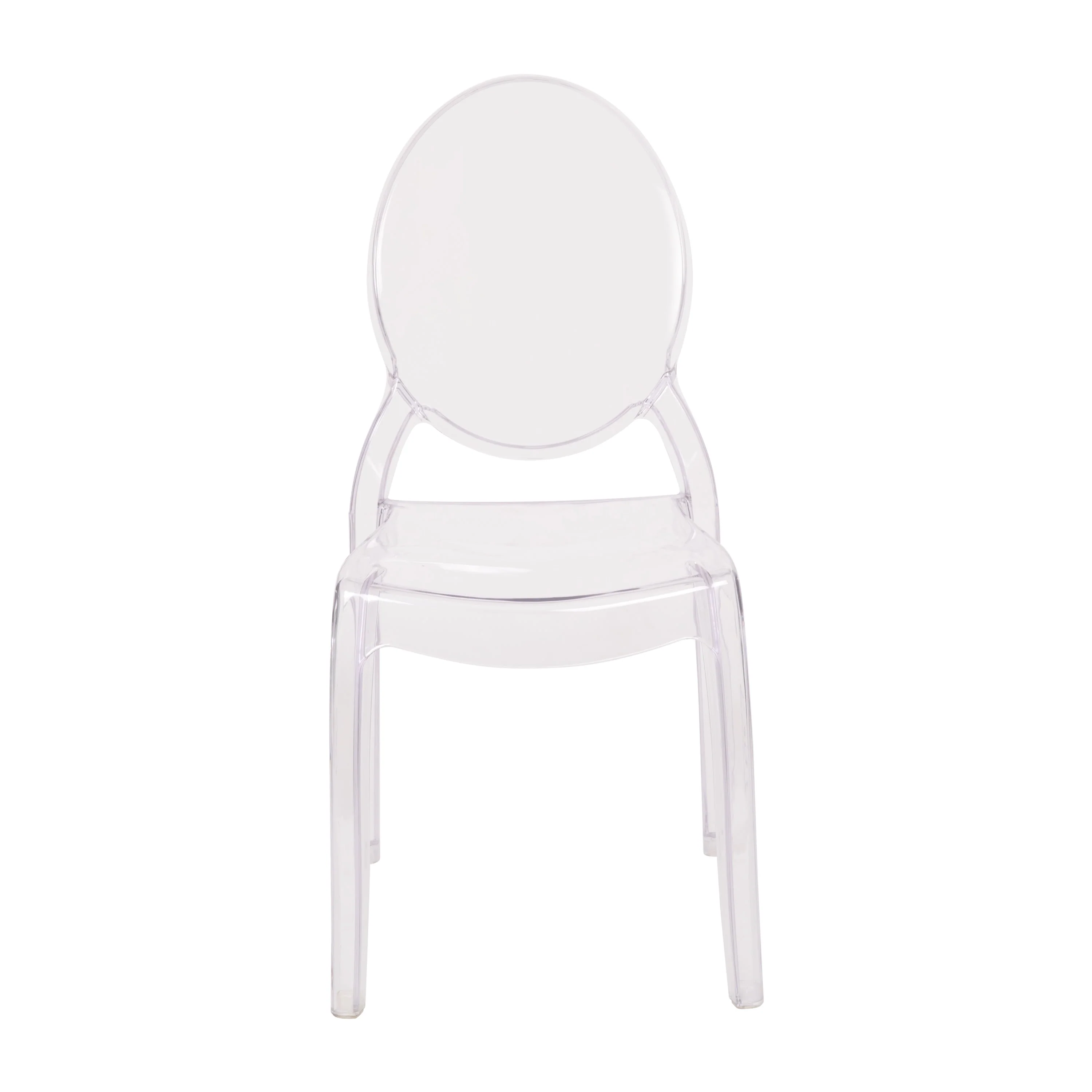 Extra Wide Resin 700 LB. Weight Capacity Banquet and Event Ghost Chair for Indoor/Outdoor Use - Image 9