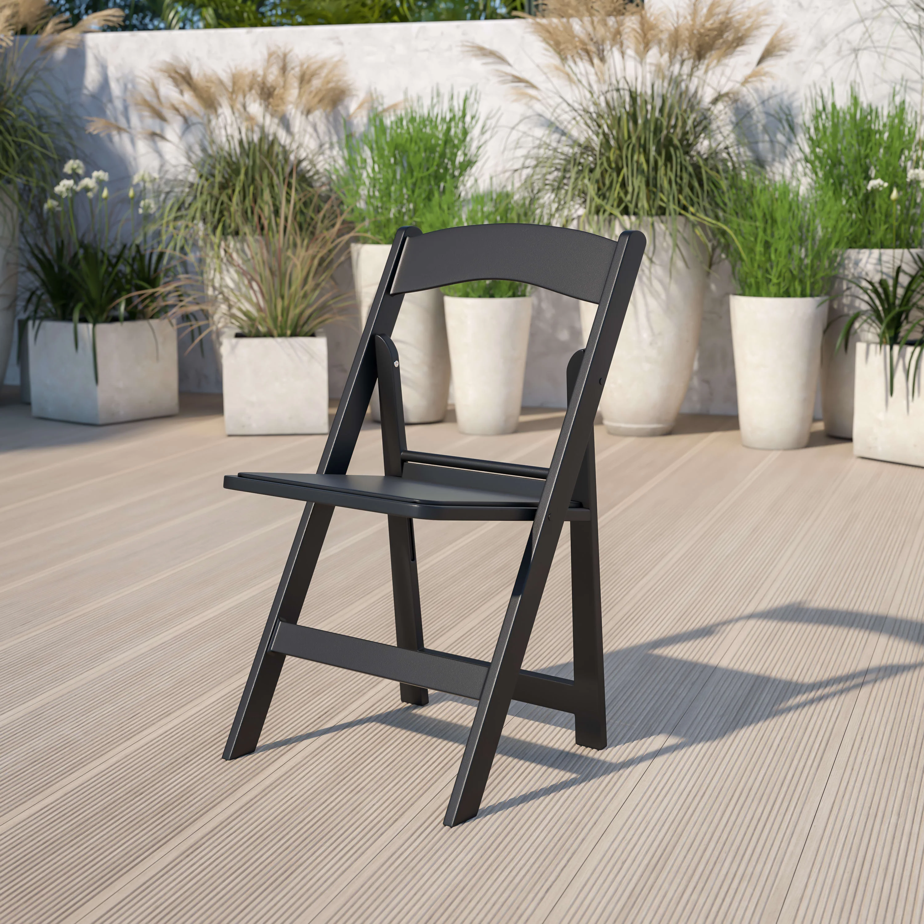 Hercules Folding Chair - Stackable Resin – 800LB Weight Capacity Event Chair - Image 101