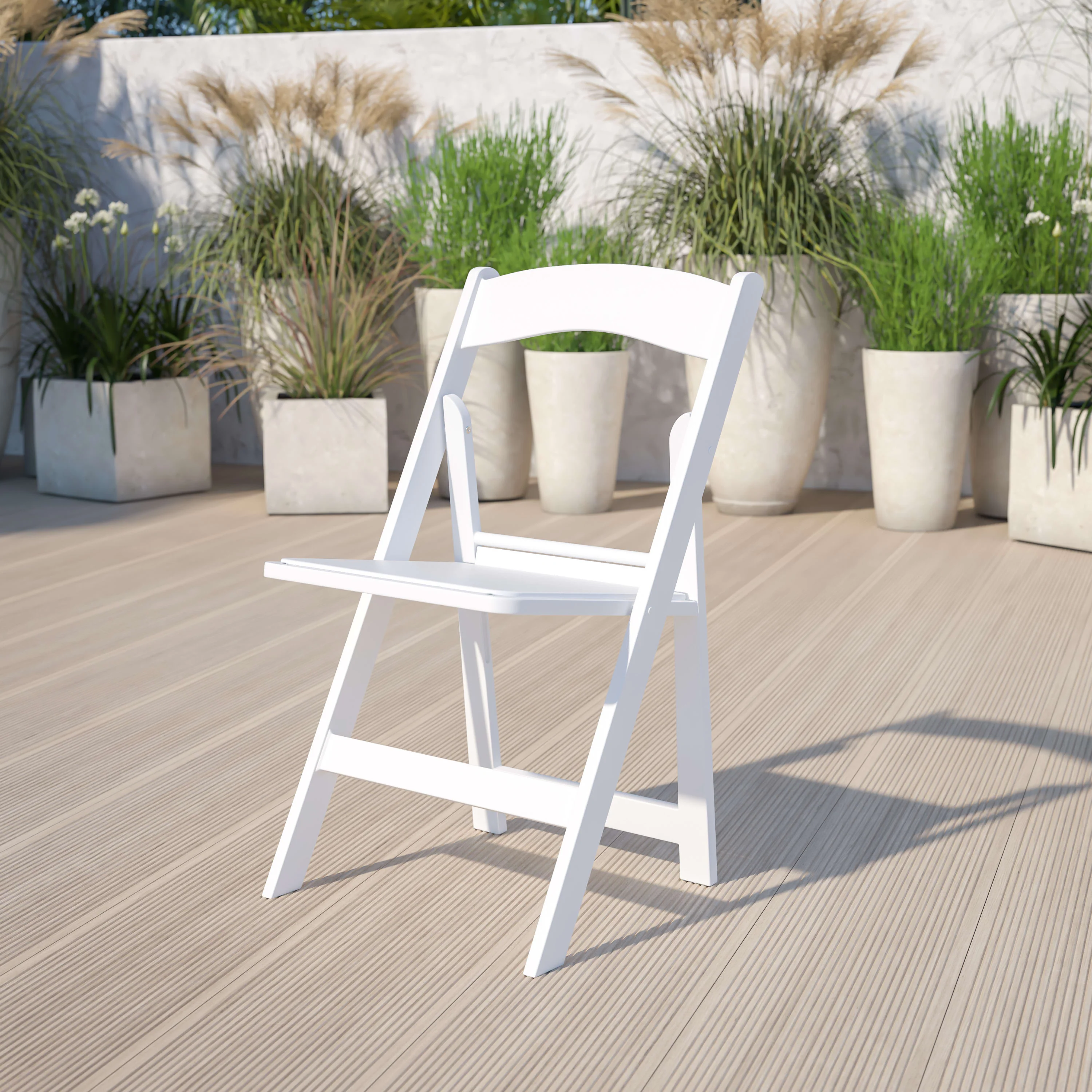 Hercules Folding Chair - Stackable Resin – 800LB Weight Capacity Event Chair - Image 78