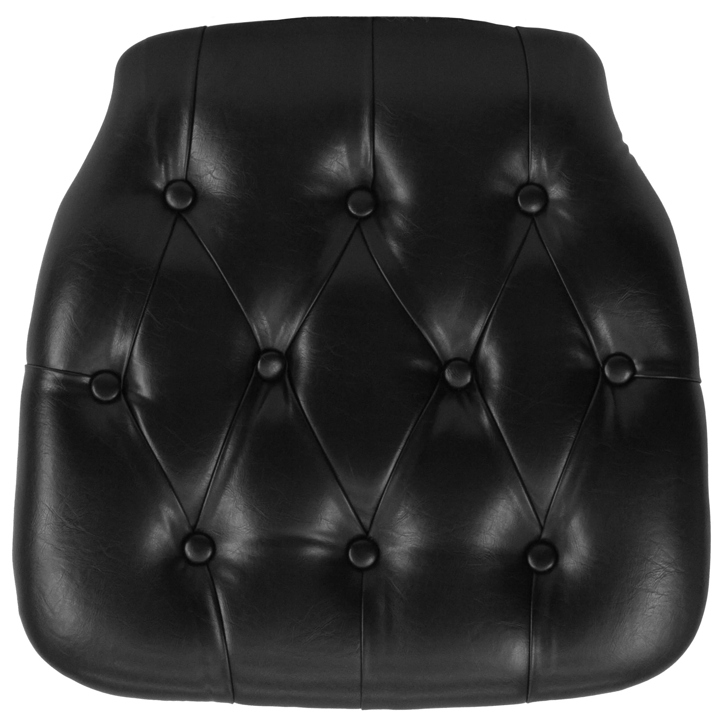 Hard Tufted Vinyl Chiavari Chair Cushion - Image 5