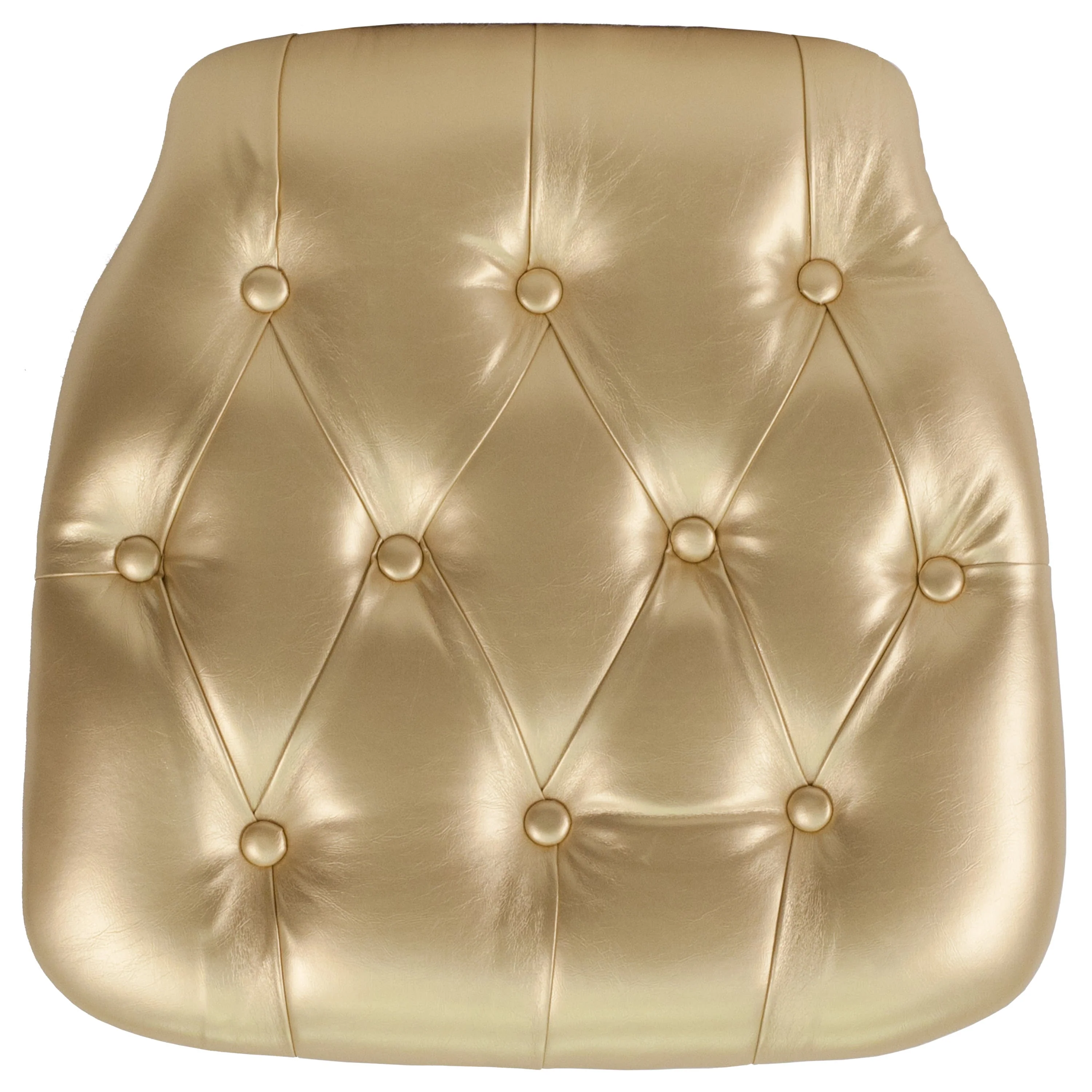 Hard Tufted Vinyl Chiavari Chair Cushion - Image 9