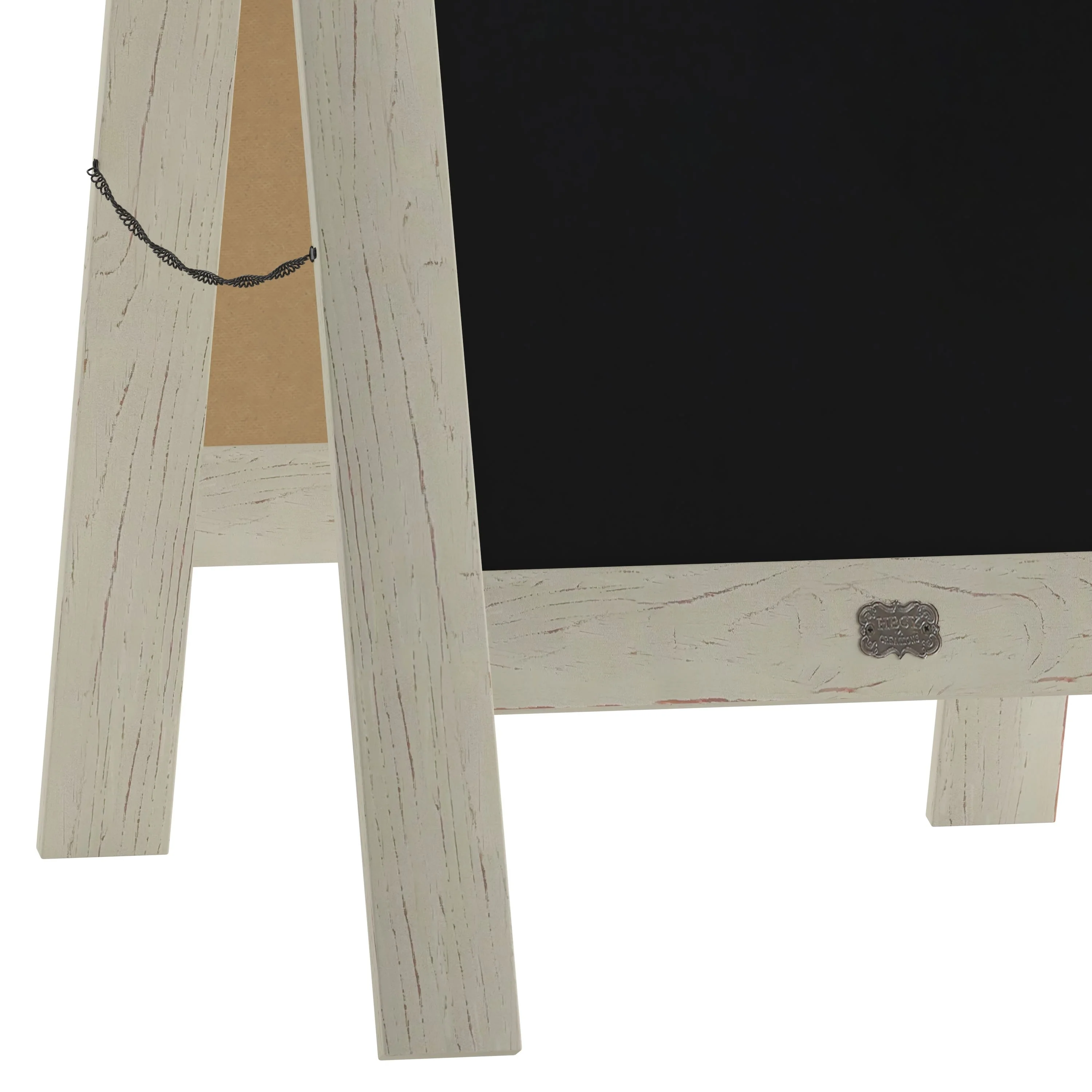 Canterbury Vintage Wooden A-Frame Magnetic Indoor/Outdoor Chalkboard Sign, Freestanding Double Sided Extra Large Message Board - Image 43