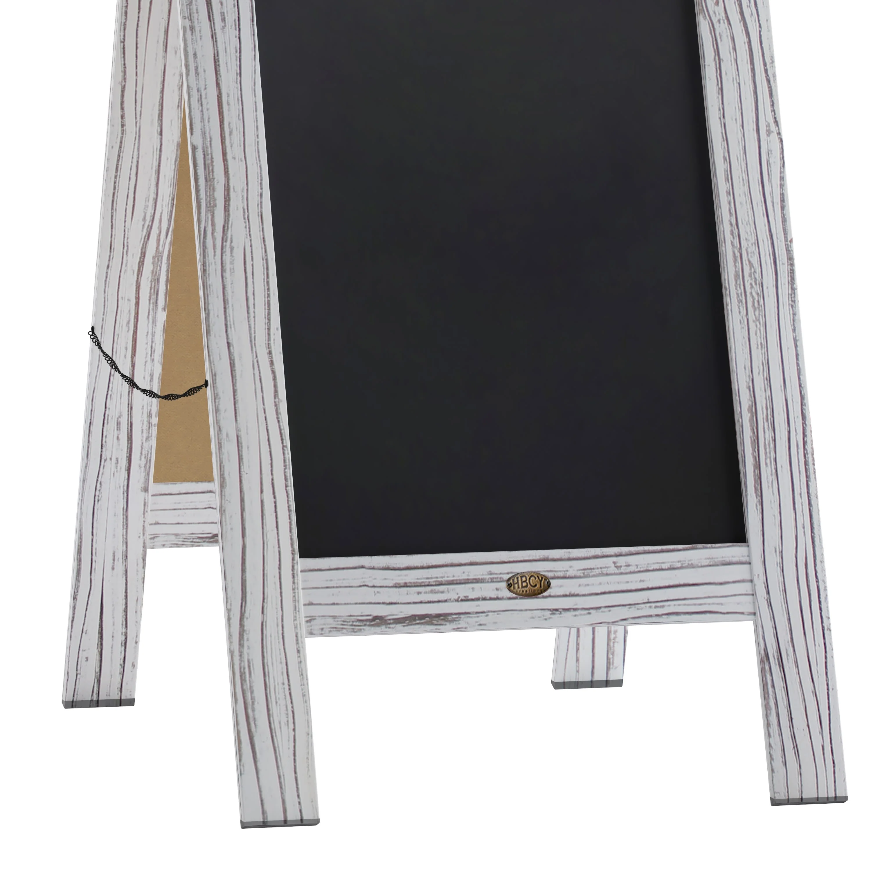 Canterbury Vintage Wooden A-Frame Magnetic Indoor/Outdoor Chalkboard Sign, Freestanding Double Sided Extra Large Message Board - Image 77