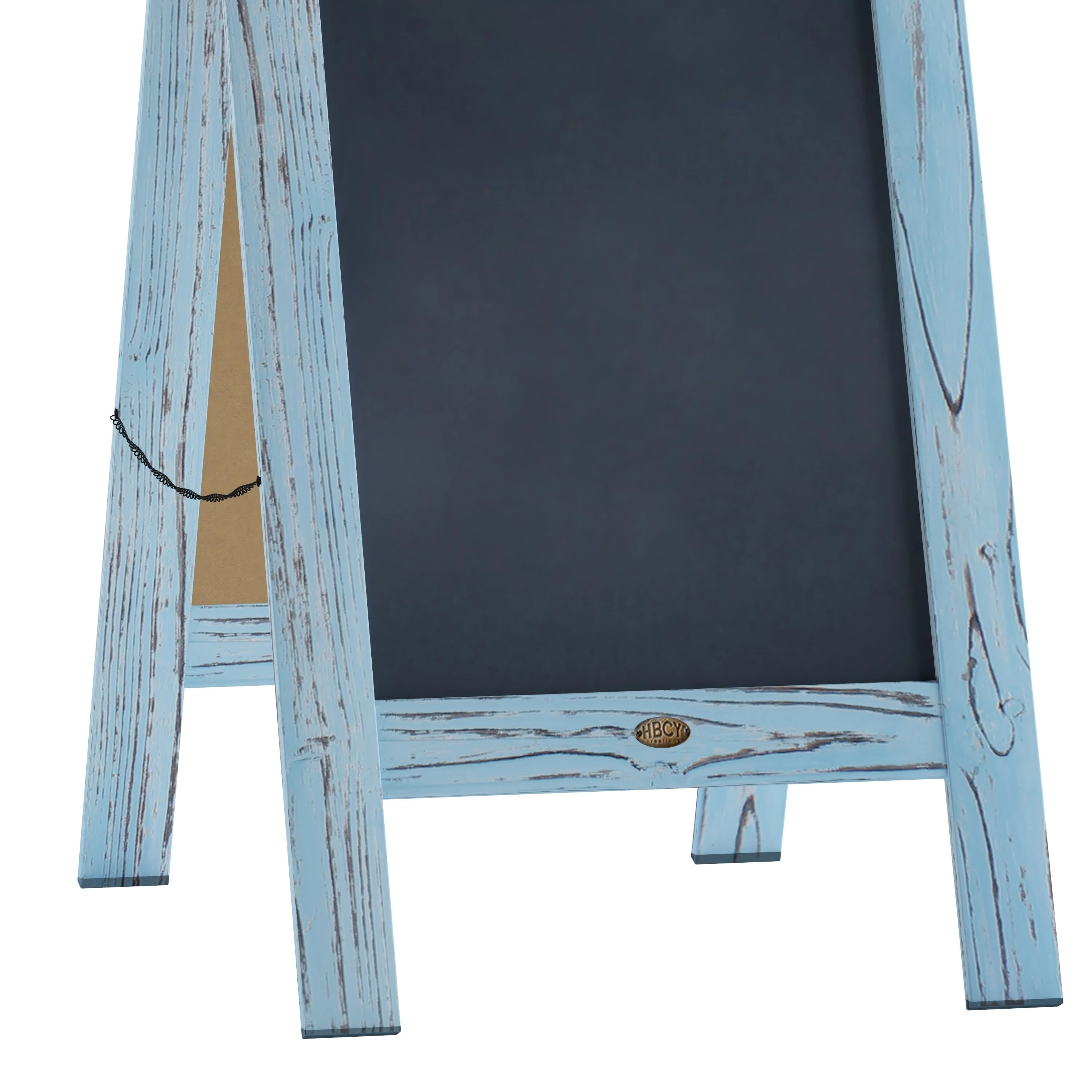 Canterbury Vintage Wooden A-Frame Magnetic Indoor/Outdoor Chalkboard Sign, Freestanding Double Sided Extra Large Message Board - Image 9