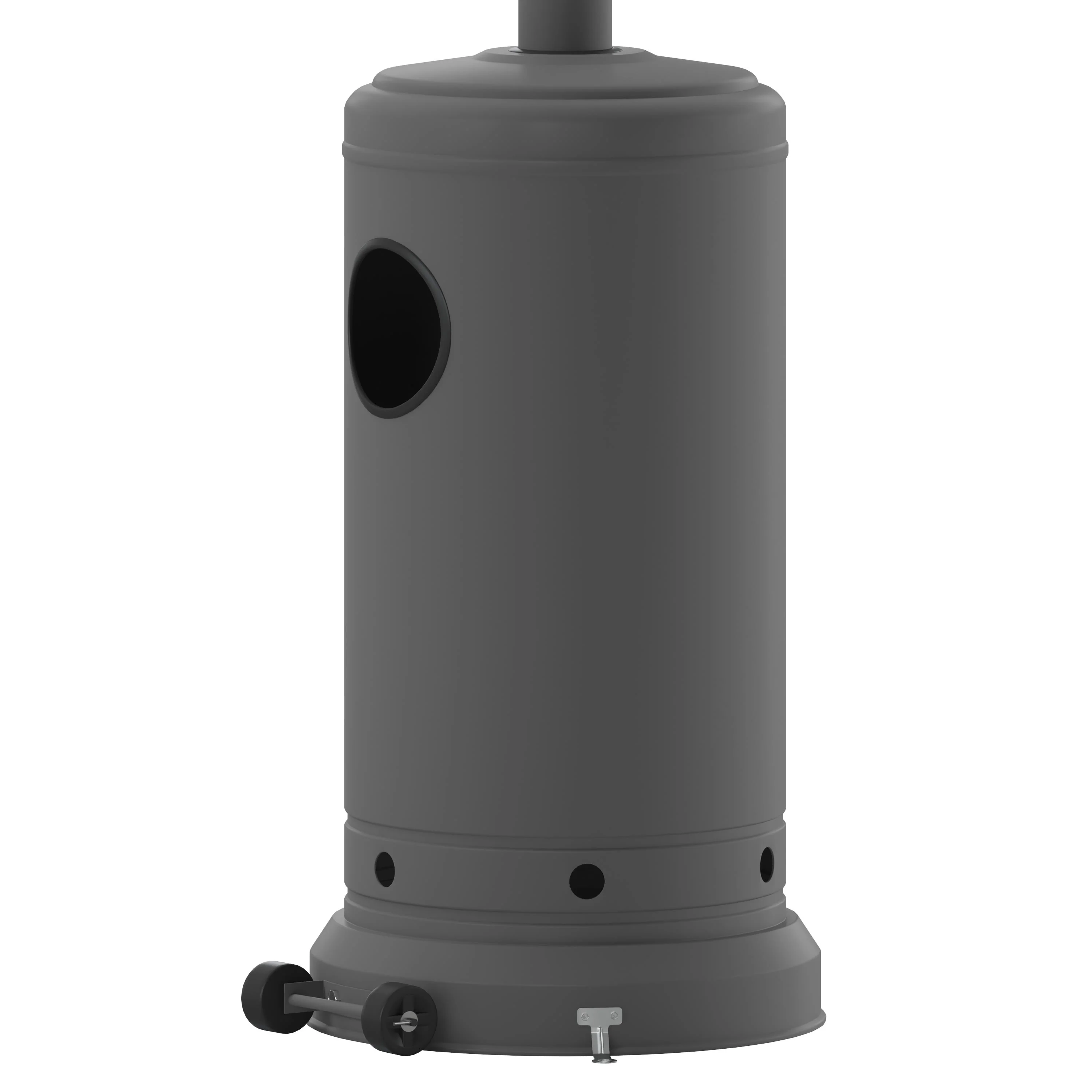 Sol Patio Outdoor Heating-Stainless Steel 40,000 BTU Propane Heater with Wheels for Commercial & Residential Use-7.5 Feet Tall - Image 22