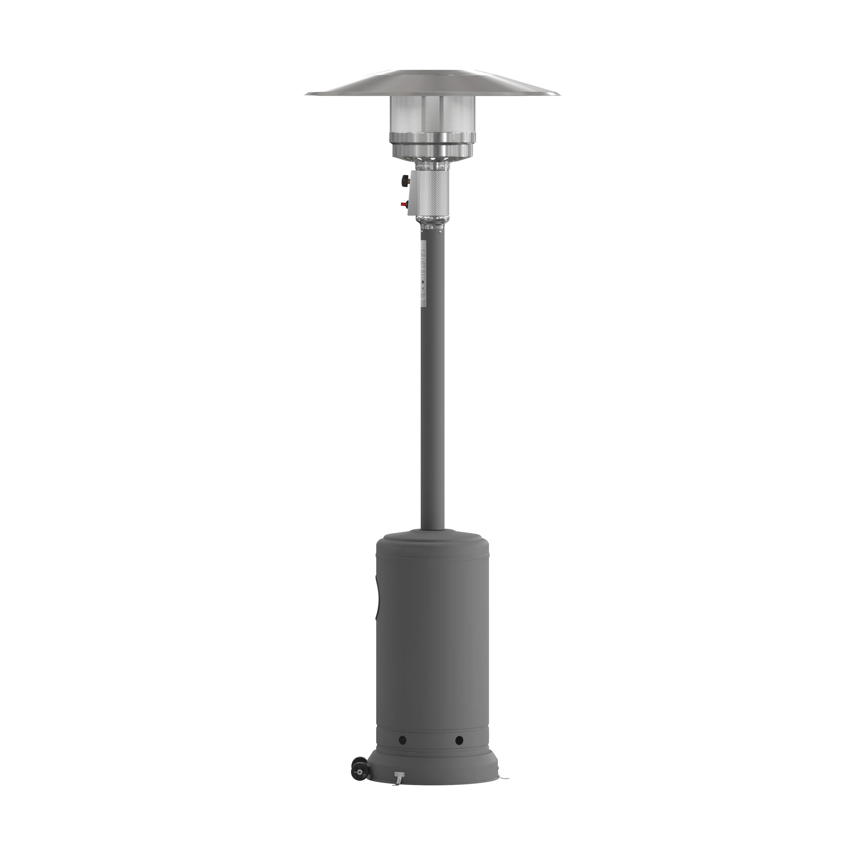 Sol Patio Outdoor Heating-Stainless Steel 40,000 BTU Propane Heater with Wheels for Commercial & Residential Use-7.5 Feet Tall - Image 24