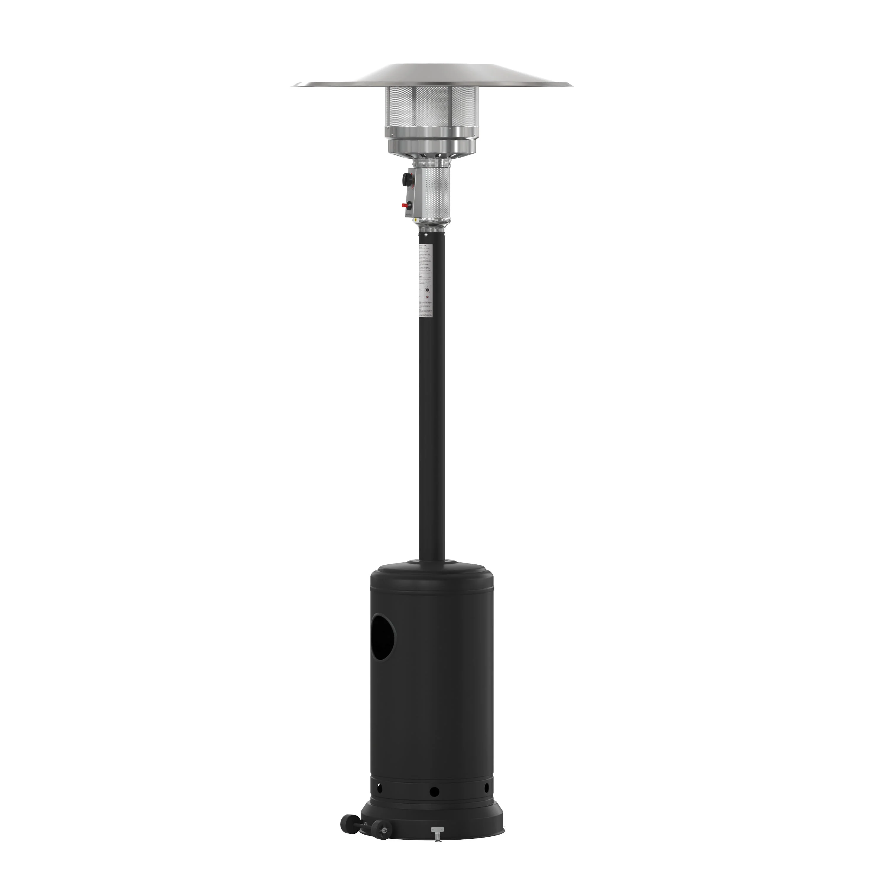 Sol Patio Outdoor Heating-Stainless Steel 40,000 BTU Propane Heater with Wheels for Commercial & Residential Use-7.5 Feet Tall - Image 27