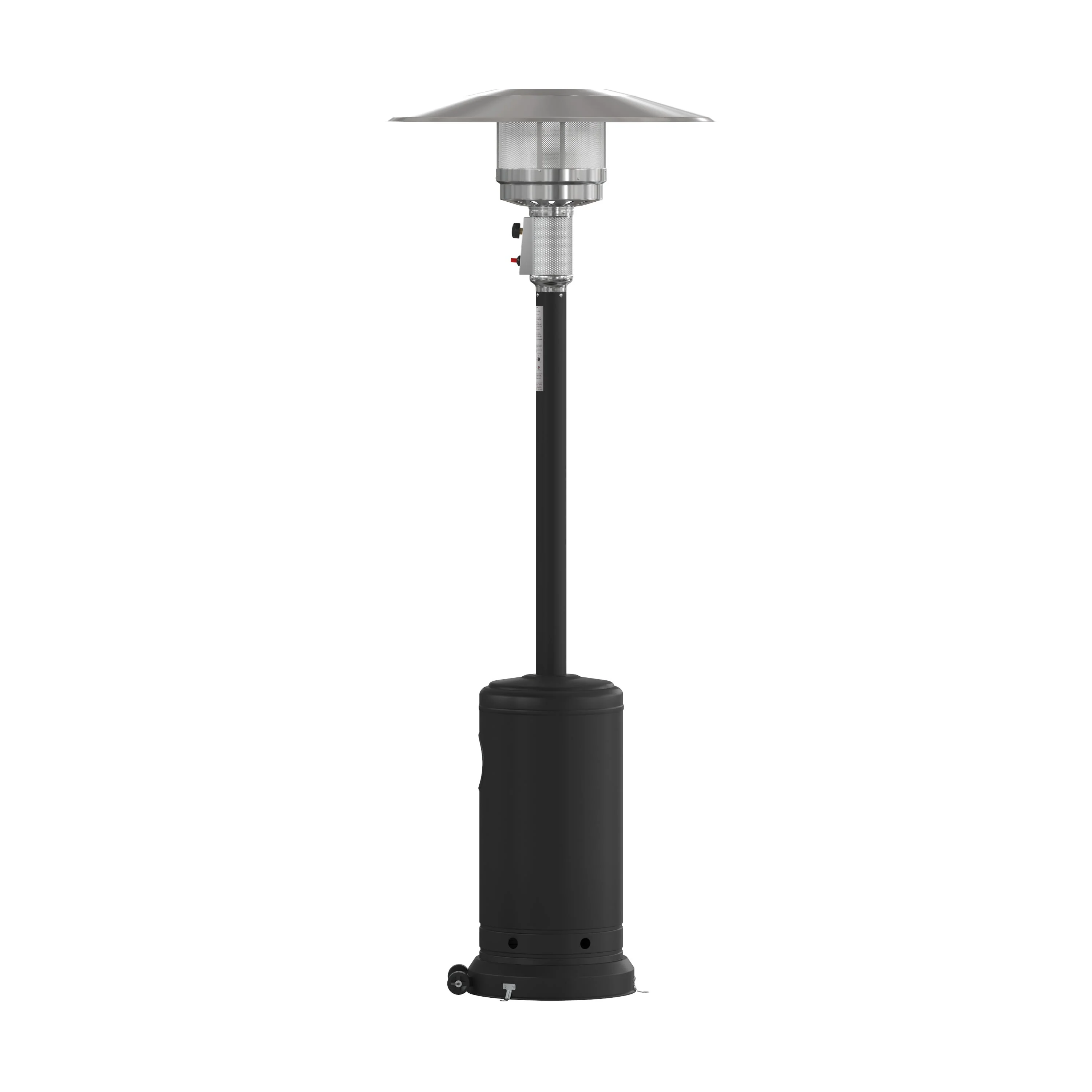 Sol Patio Outdoor Heating-Stainless Steel 40,000 BTU Propane Heater with Wheels for Commercial & Residential Use-7.5 Feet Tall - Image 36