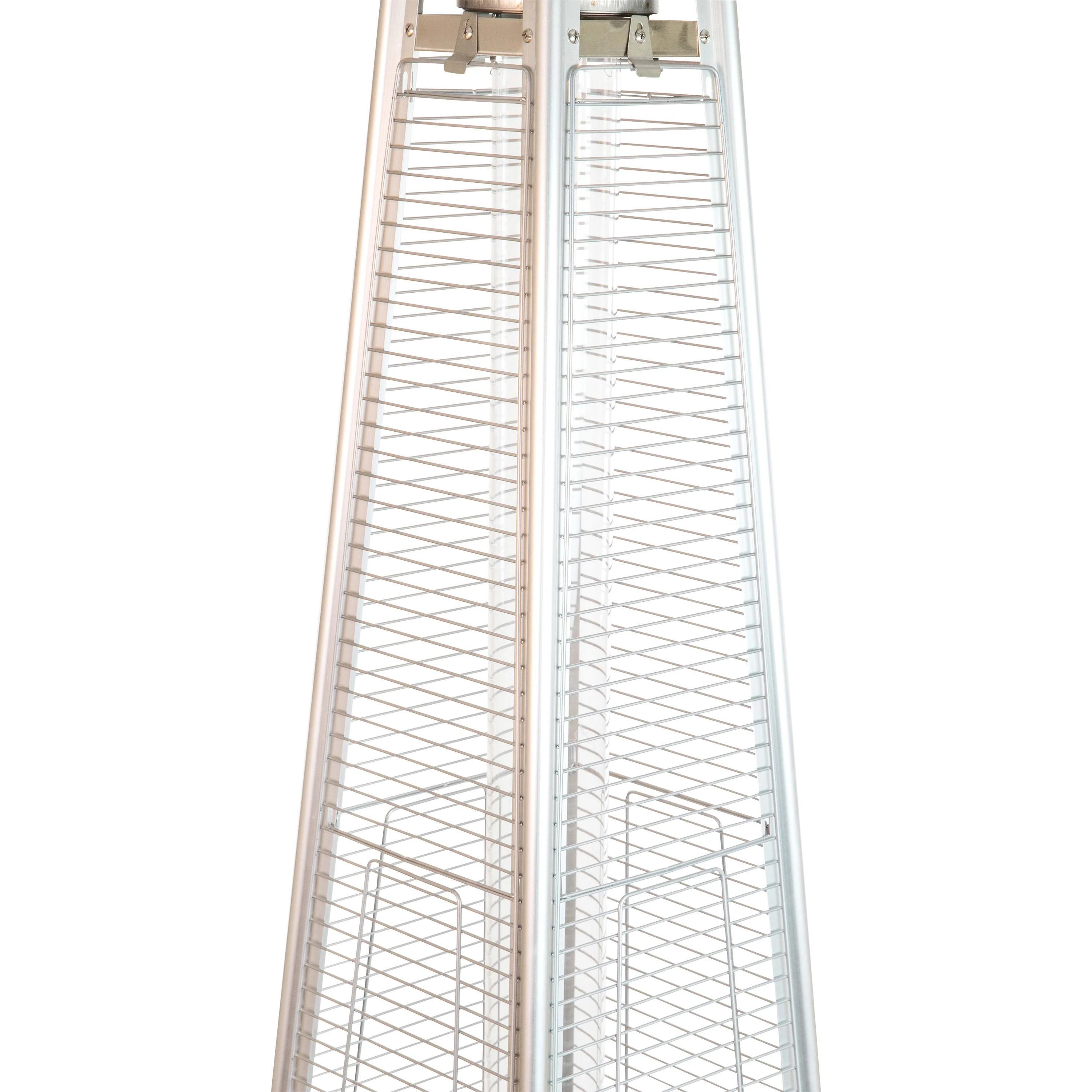 Sol Patio Outdoor Heating-Stainless Steel Pyramid 42,000 BTU Propane Heater with Wheels for Commercial & Residential Use - Image 12