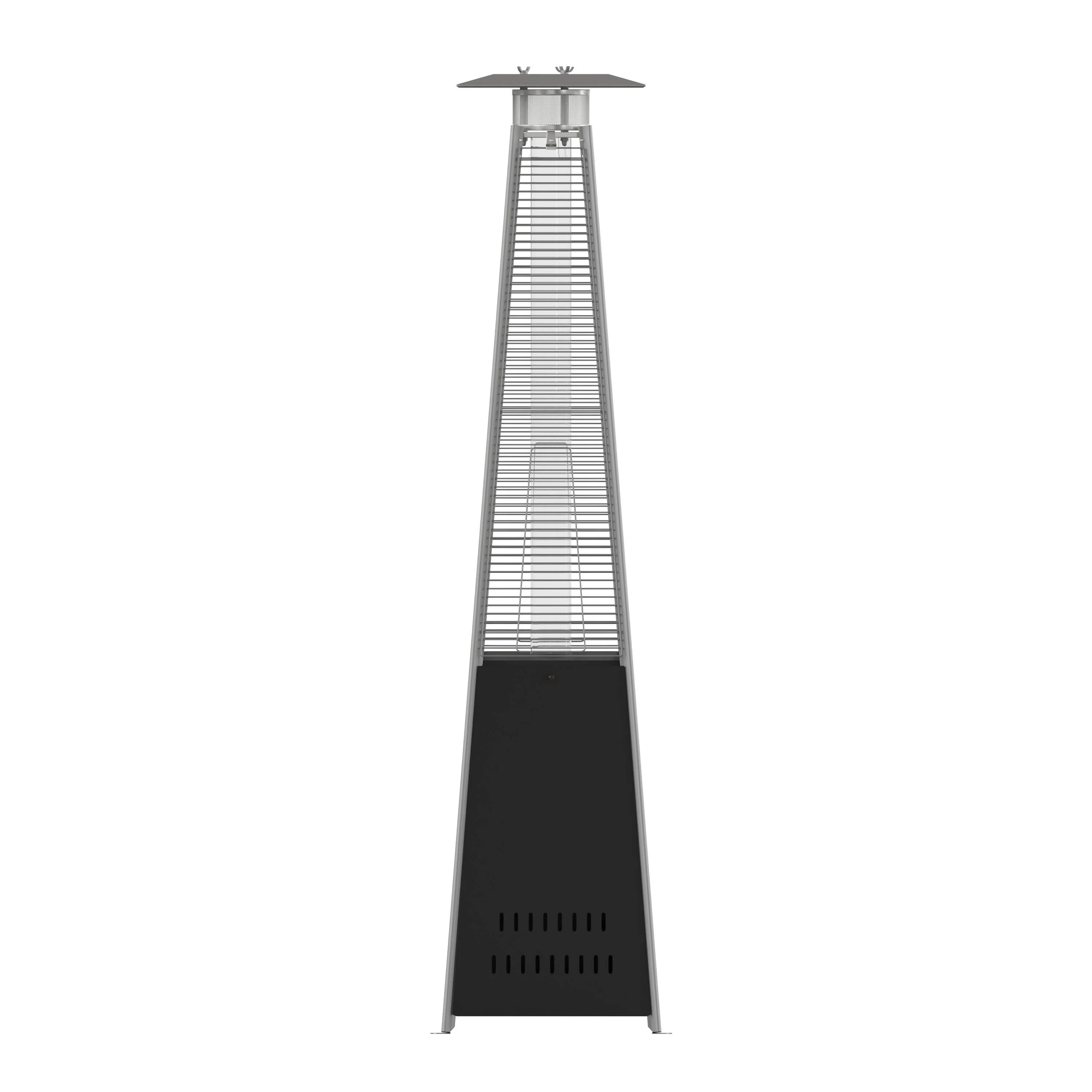 Sol Patio Outdoor Heating-Stainless Steel Pyramid 42,000 BTU Propane Heater with Wheels for Commercial & Residential Use - Image 23