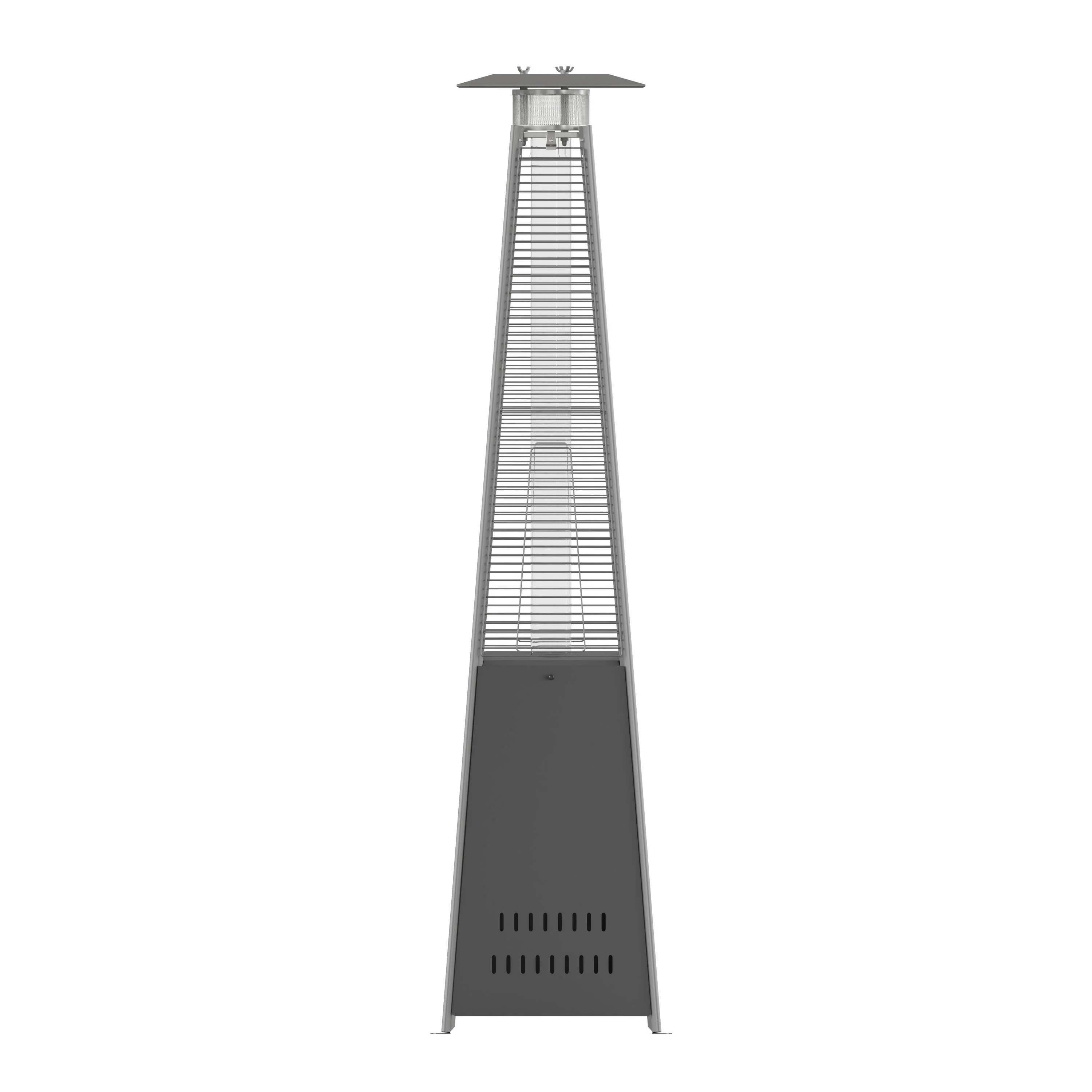 Sol Patio Outdoor Heating-Stainless Steel Pyramid 42,000 BTU Propane Heater with Wheels for Commercial & Residential Use - Image 34