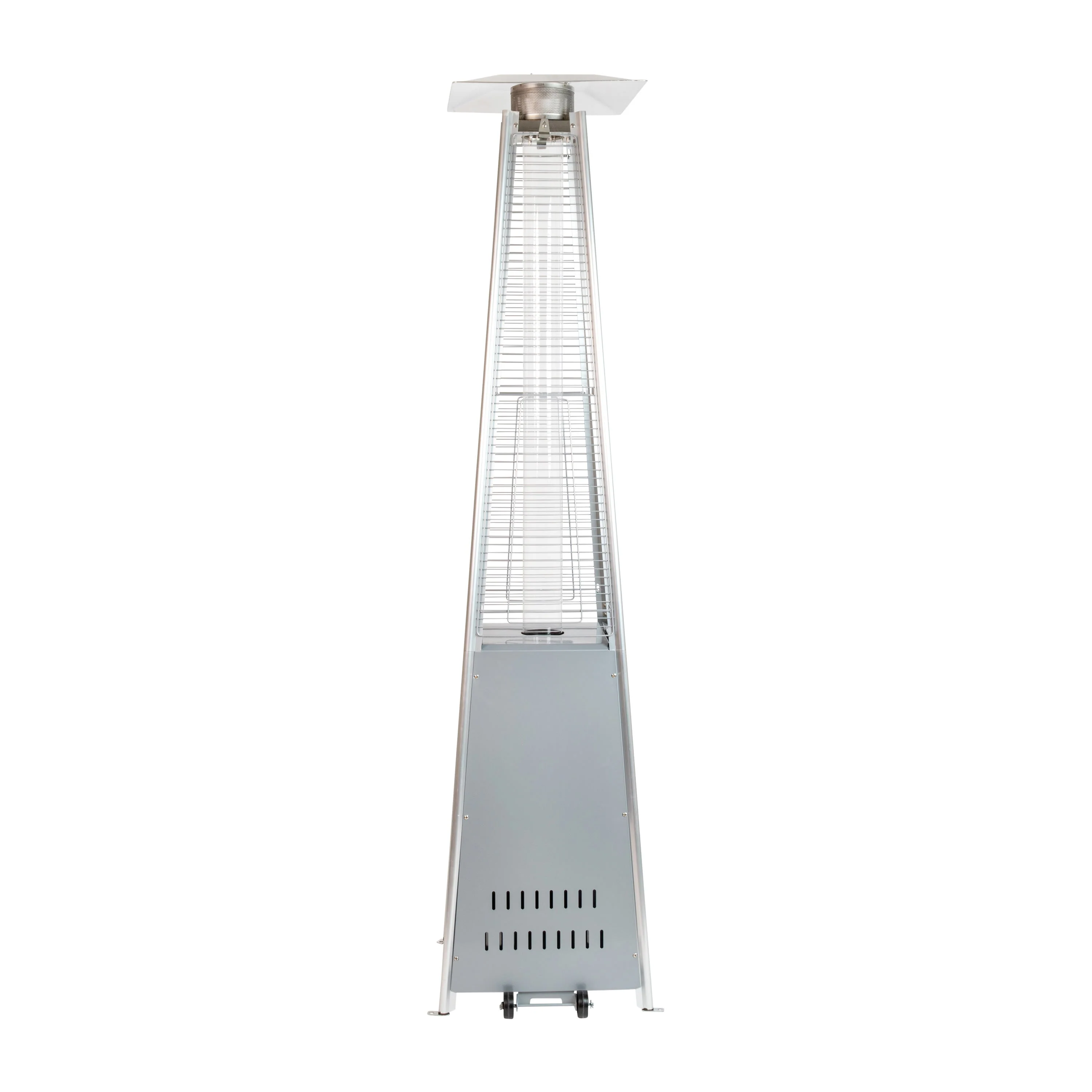Sol Patio Outdoor Heating-Stainless Steel Pyramid 42,000 BTU Propane Heater with Wheels for Commercial & Residential Use - Image 42