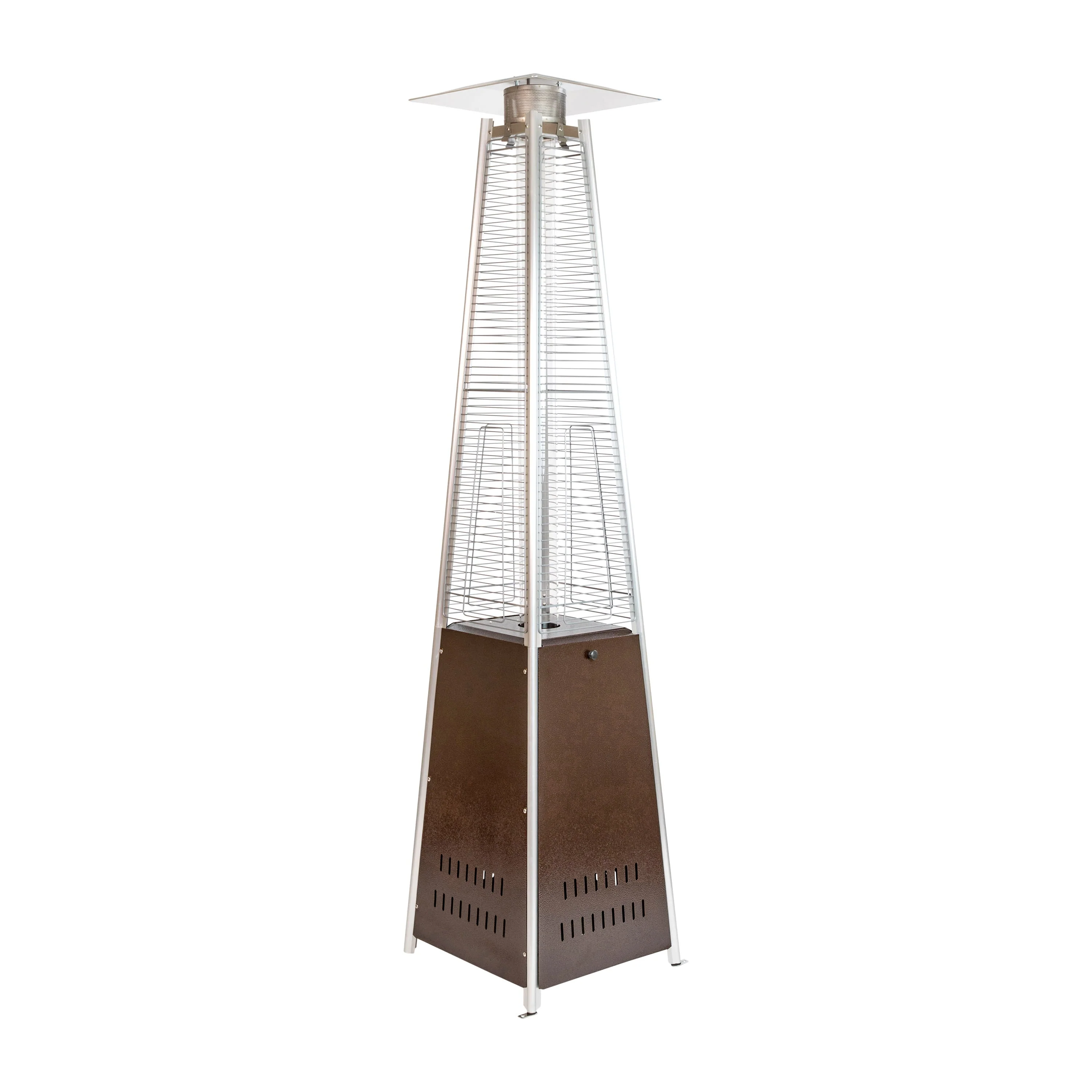 Sol Patio Outdoor Heating-Stainless Steel Pyramid 42,000 BTU Propane Heater with Wheels for Commercial & Residential Use - Image 52