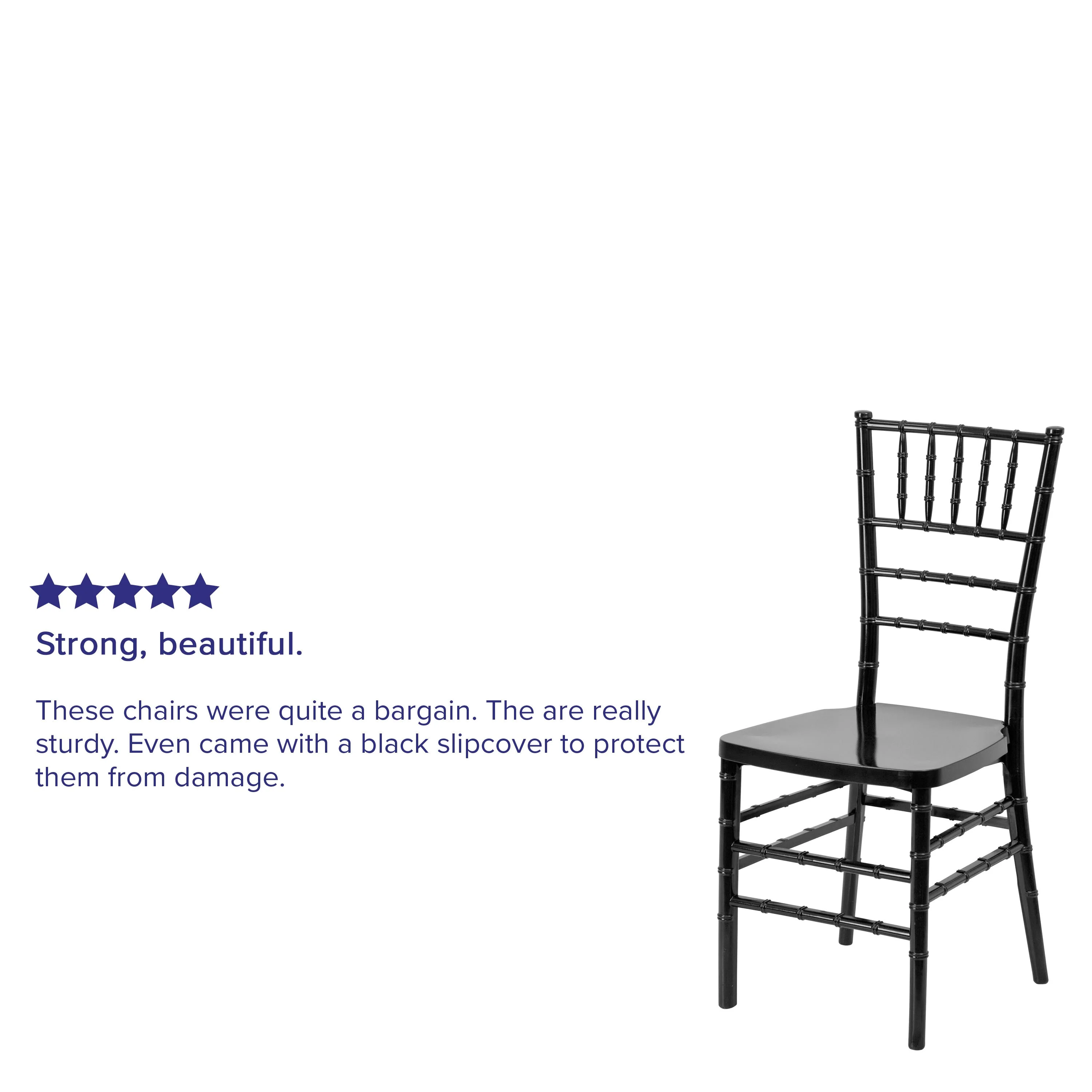 HERCULES PREMIUM Series Resin Stacking Chiavari Chair - Image 40