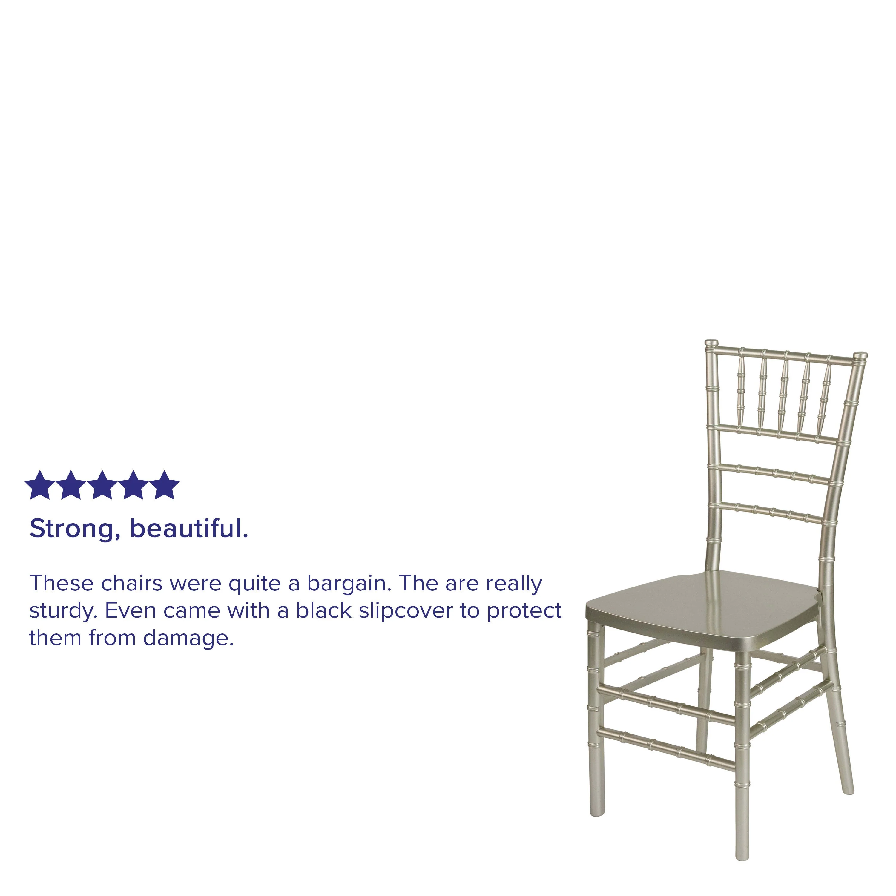 HERCULES PREMIUM Series Resin Stacking Chiavari Chair - Image 52