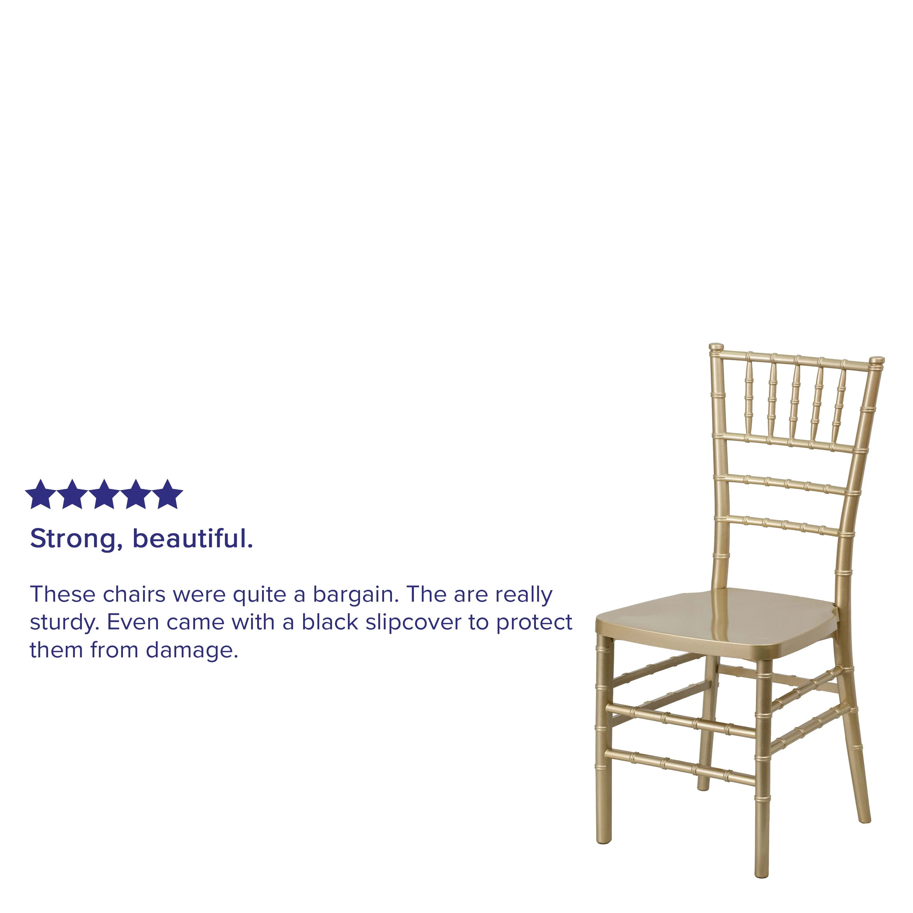 HERCULES PREMIUM Series Resin Stacking Chiavari Chair - Image 64