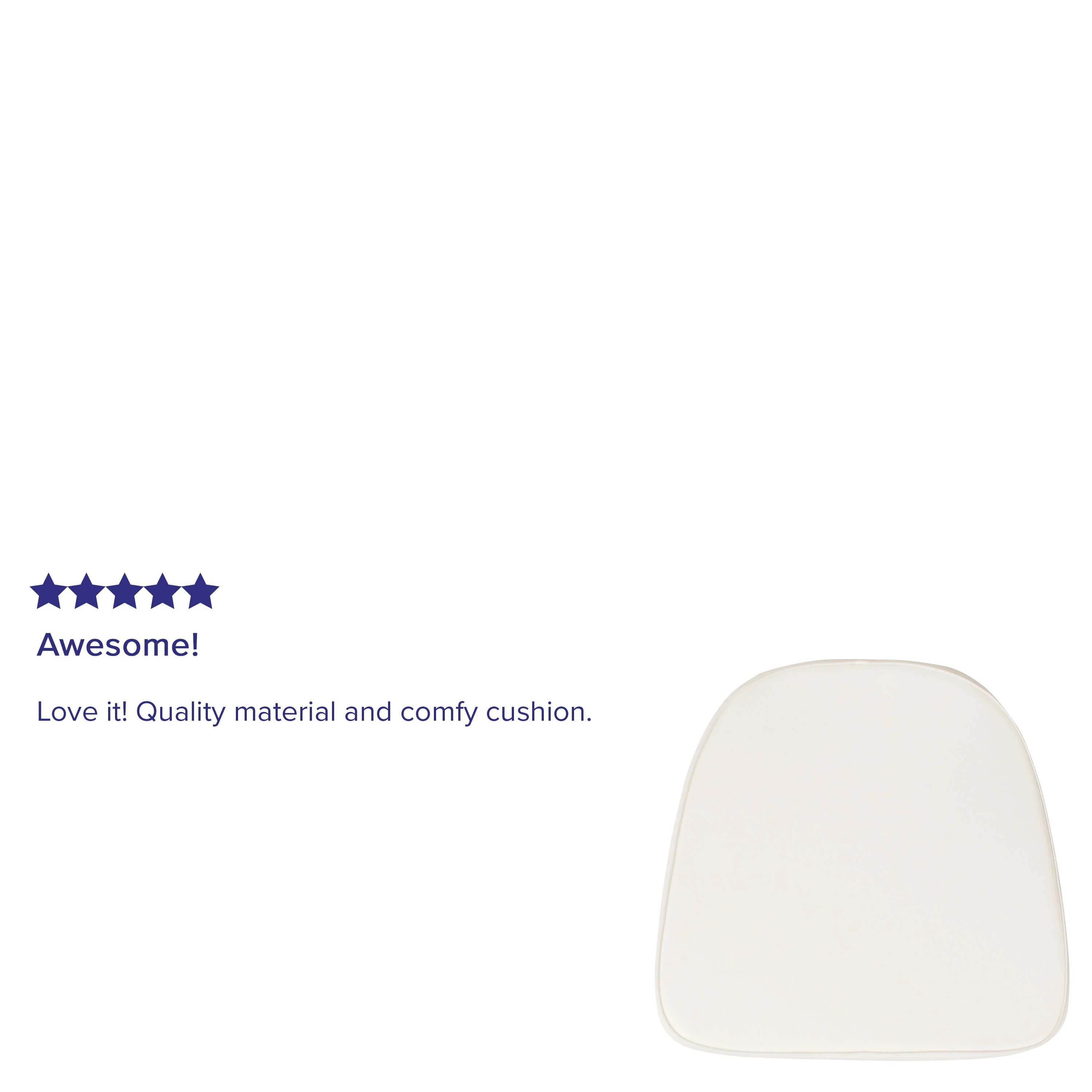Soft Fabric Chiavari Chair Cushion - Image 10