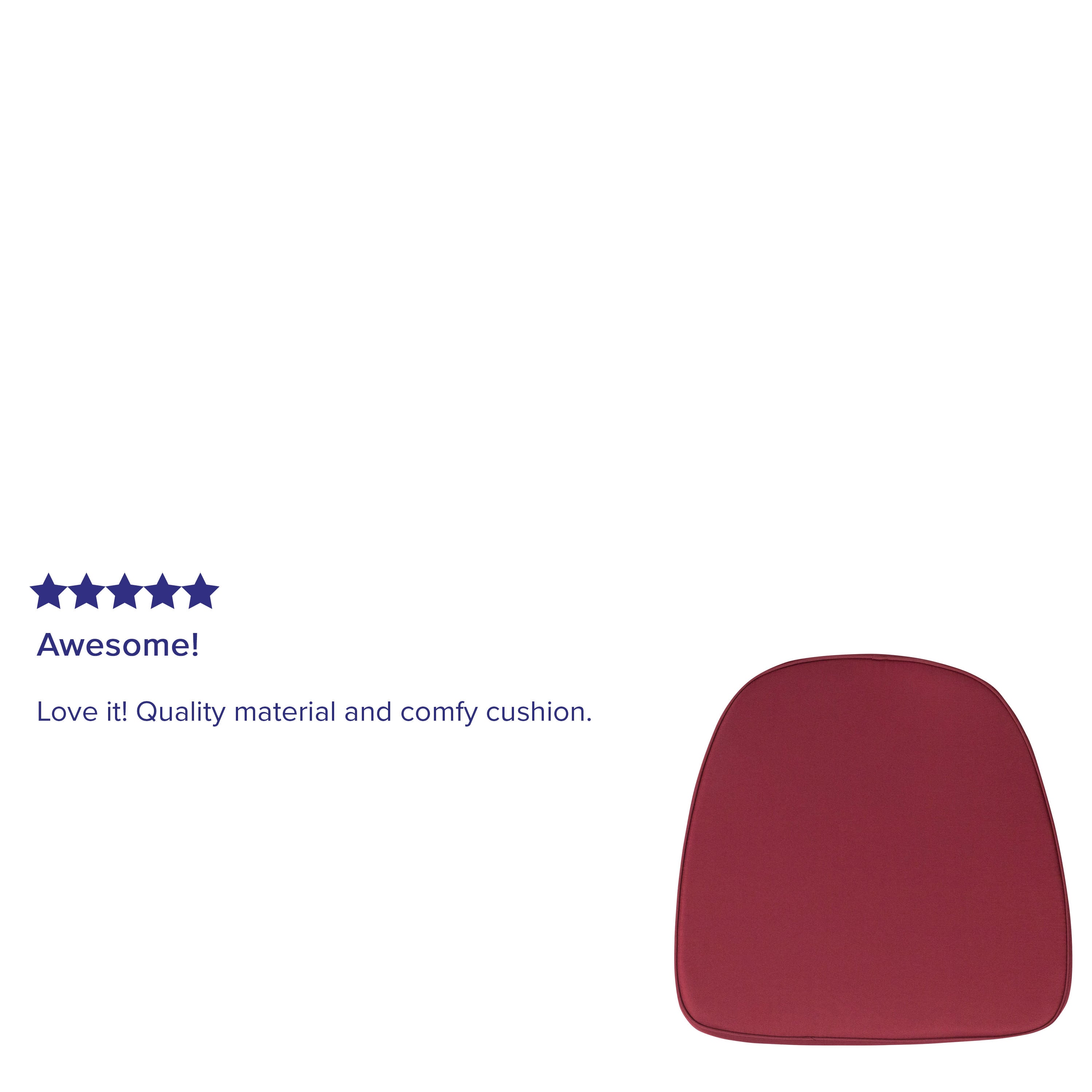 Soft Fabric Chiavari Chair Cushion - Image 6