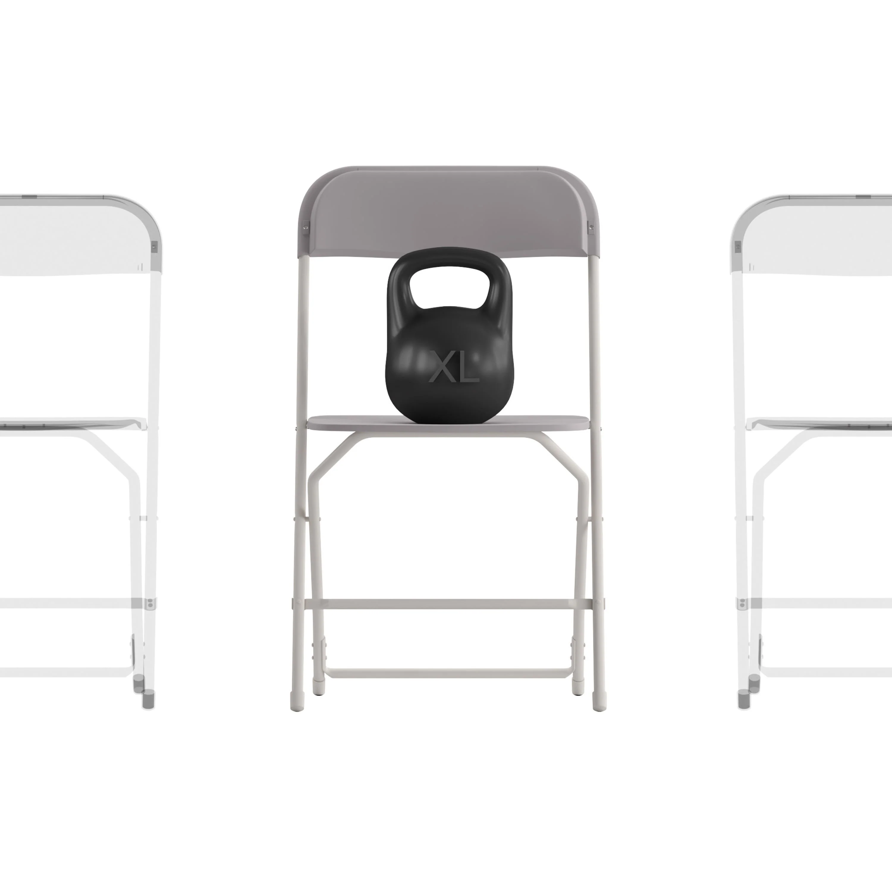 Hercules Big and Tall Commercial Folding Chair - Extra Wide 650LB. Capacity - Durable Plastic - Image 18