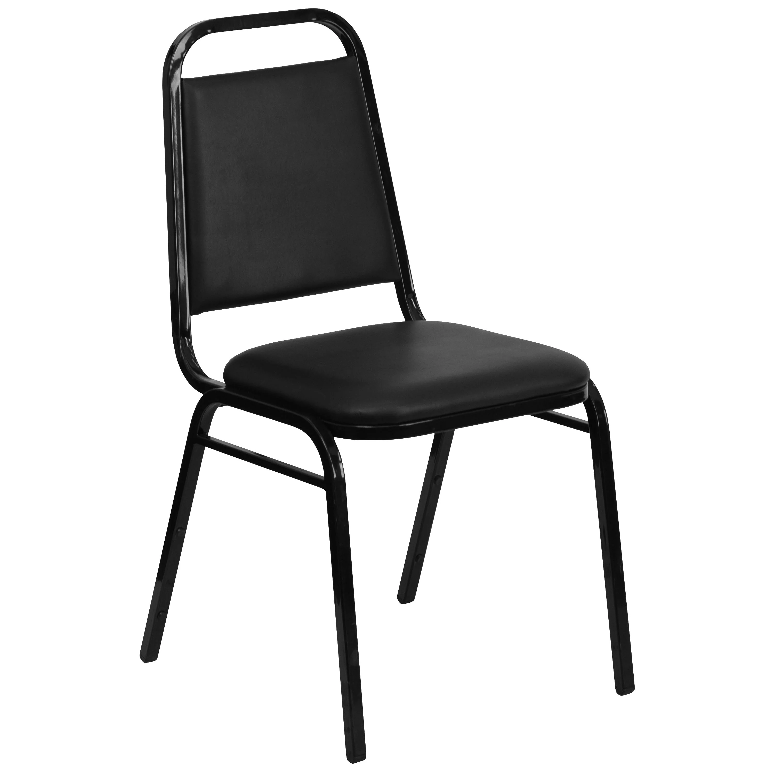 HERCULES Series Trapezoidal Back Stacking Banquet Chair with 1.5" Thick Seat - Image 14